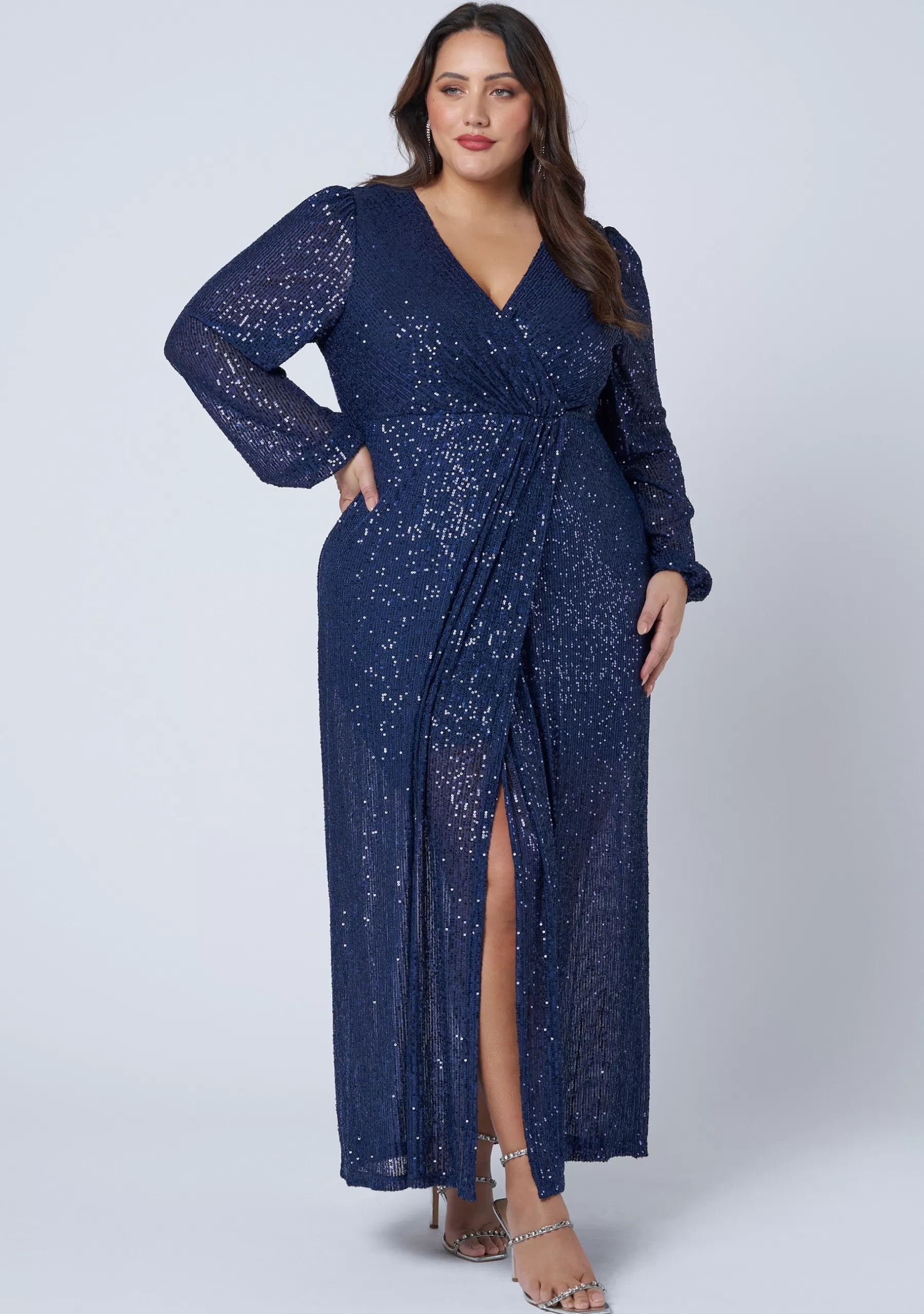 Curve Project Sequin Dresses | Party Dresses>All I Want Sequin Maxi Dress