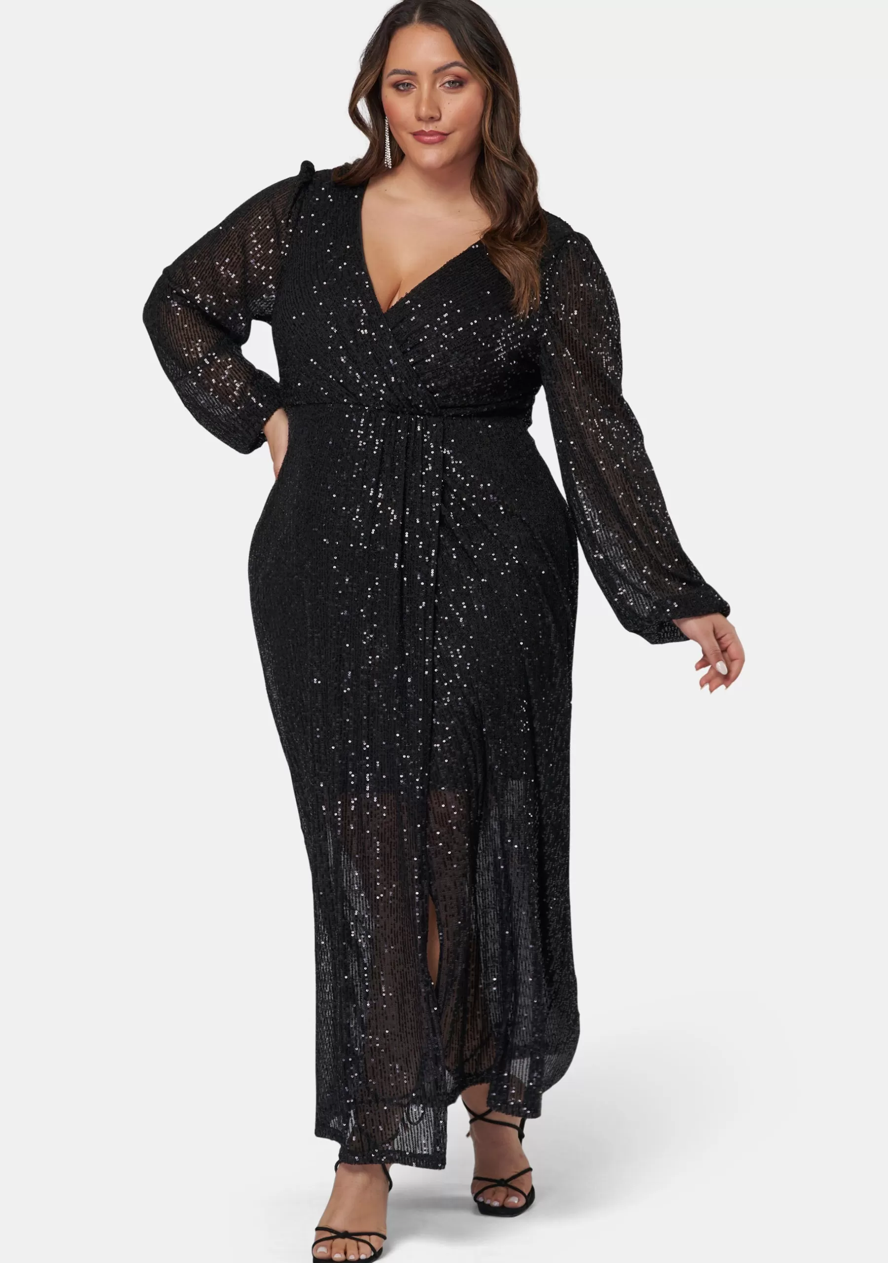 Curve Project Sequin Dresses | Party Dresses>All I Want Sequin Maxi Dress