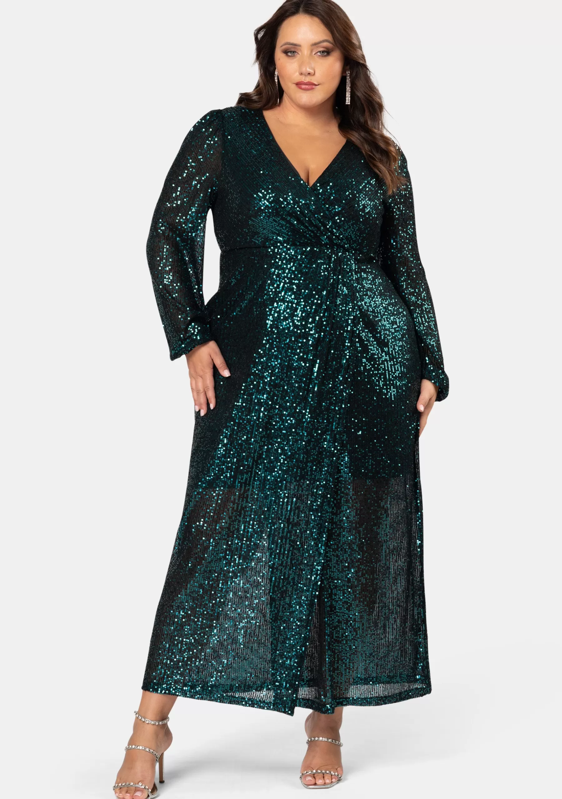 Curve Project Sequin Dresses | Party Dresses>All I Want Sequin Maxi Dress