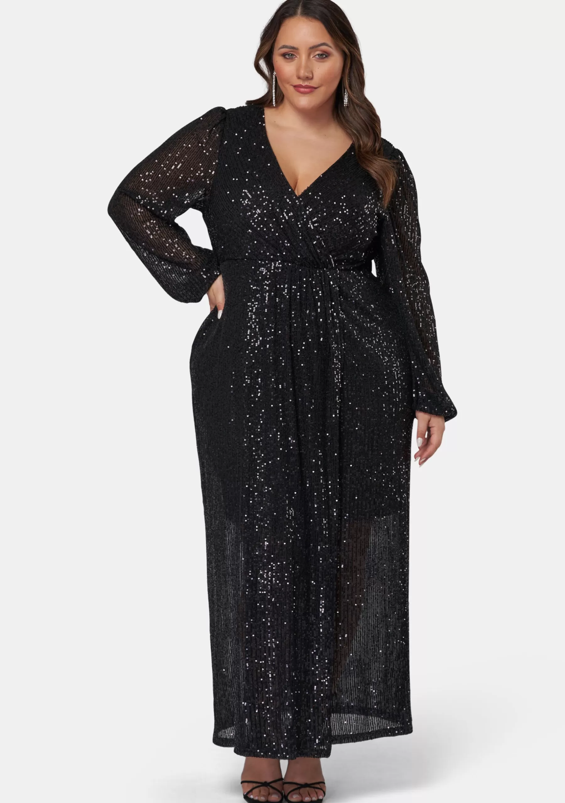 Curve Project Sequin Dresses | Party Dresses>All I Want Sequin Maxi Dress