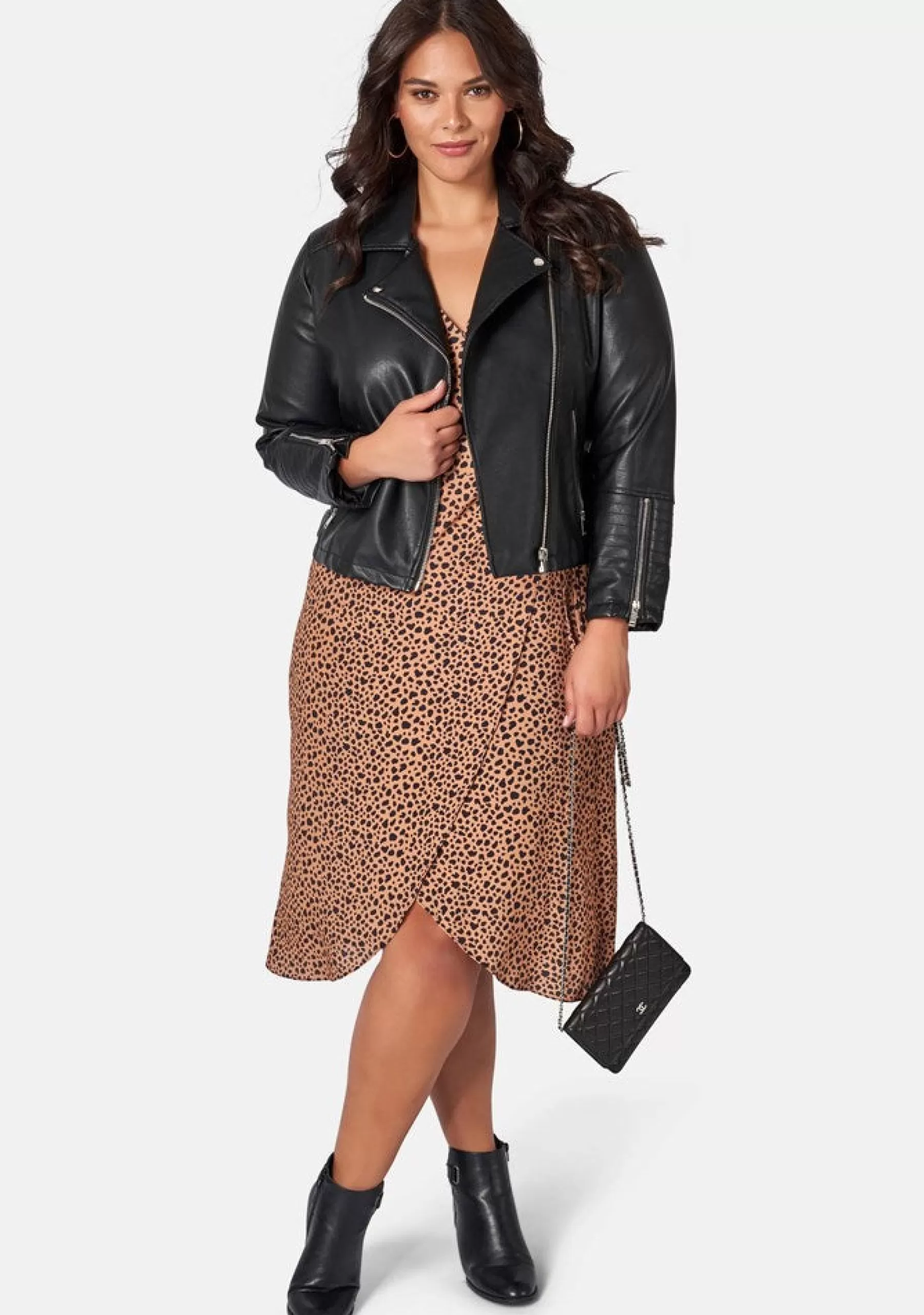 Curve Project Jackets & Coats>Ally Biker Jacket