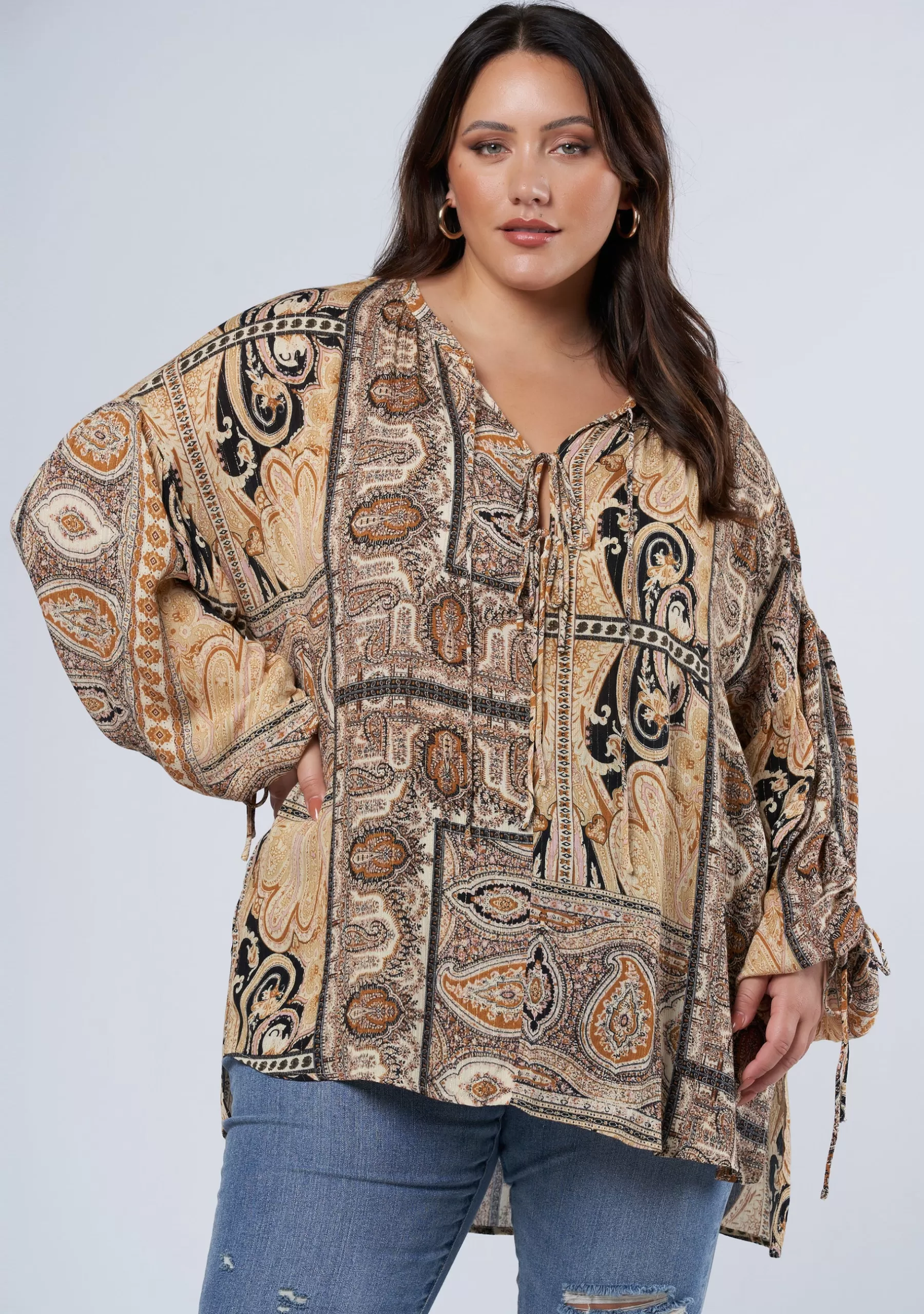 Curve Project Shirts & Blouses>Arcadia Blouse