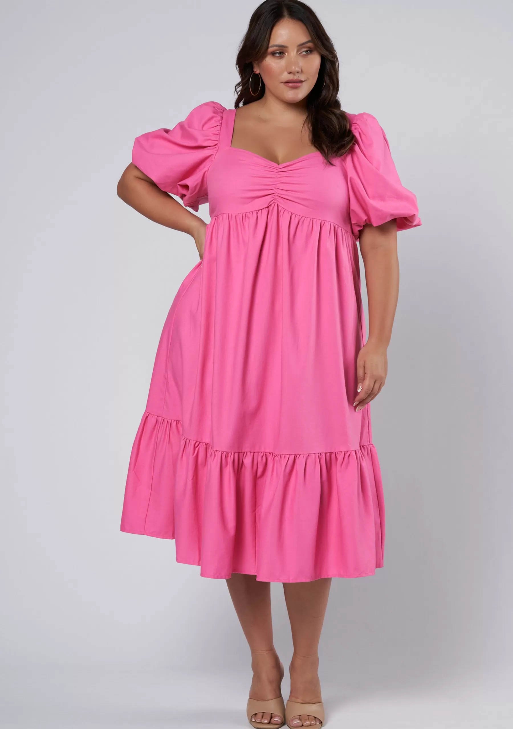 Curve Project Midi Dresses>As It Was Midi Dress