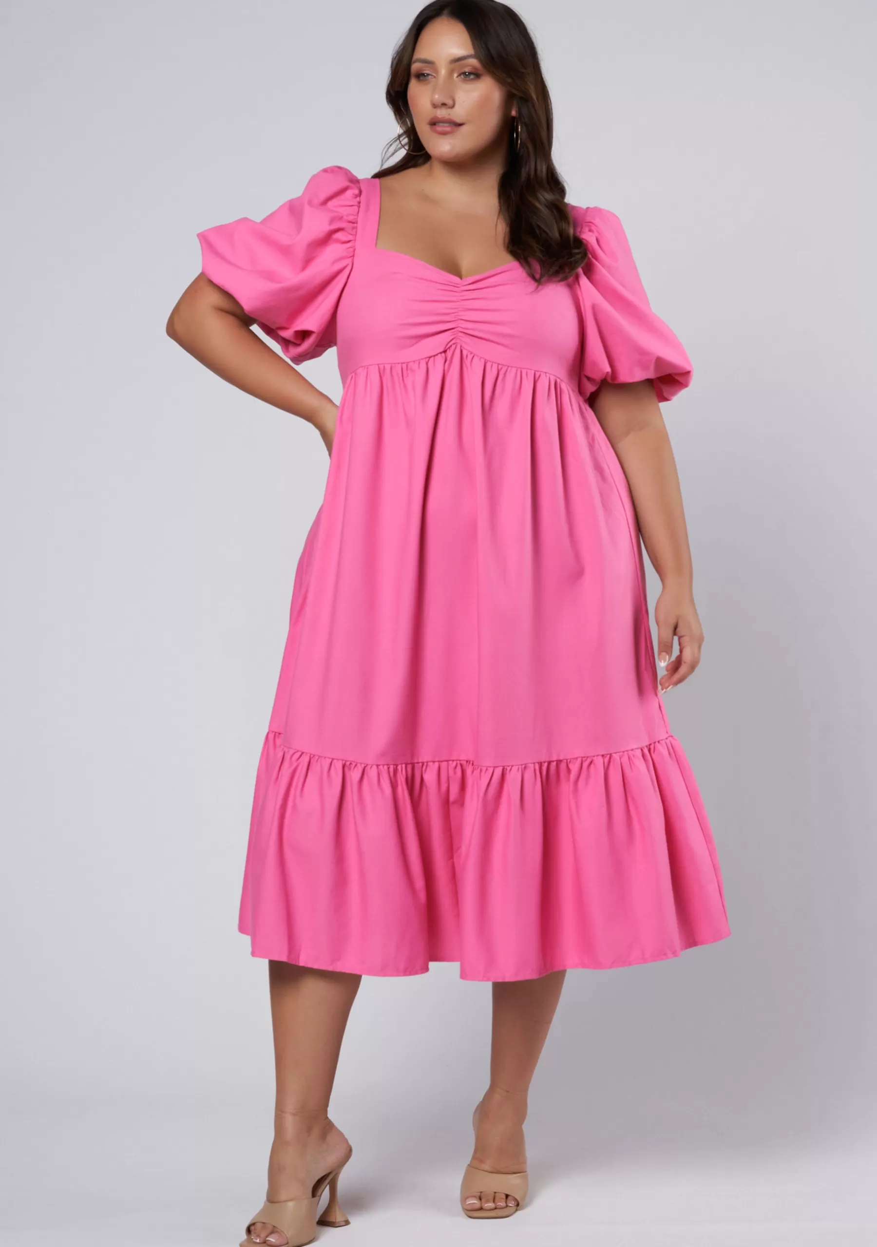 Curve Project Midi Dresses>As It Was Midi Dress