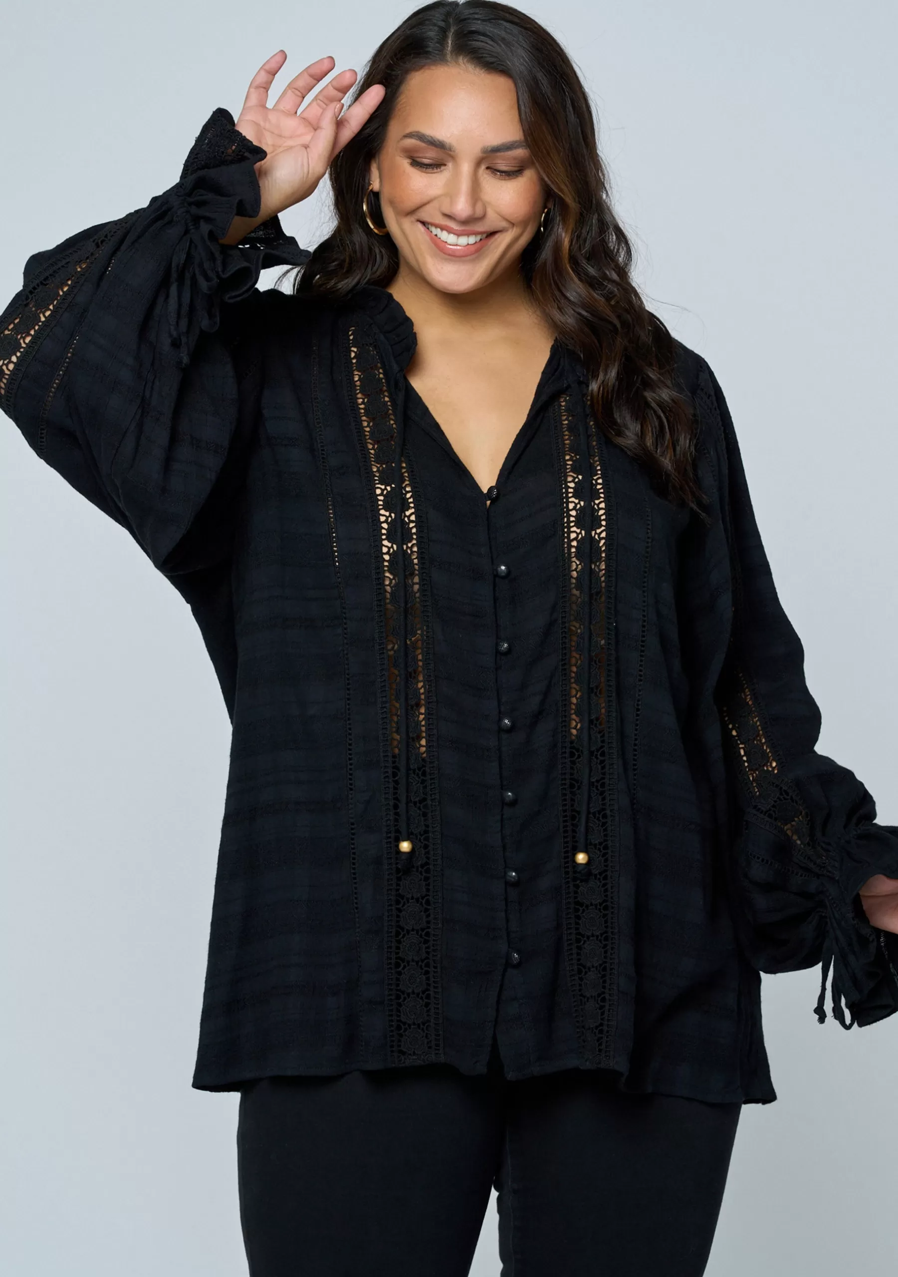 Curve Project Shirts & Blouses>Audrey Blouse