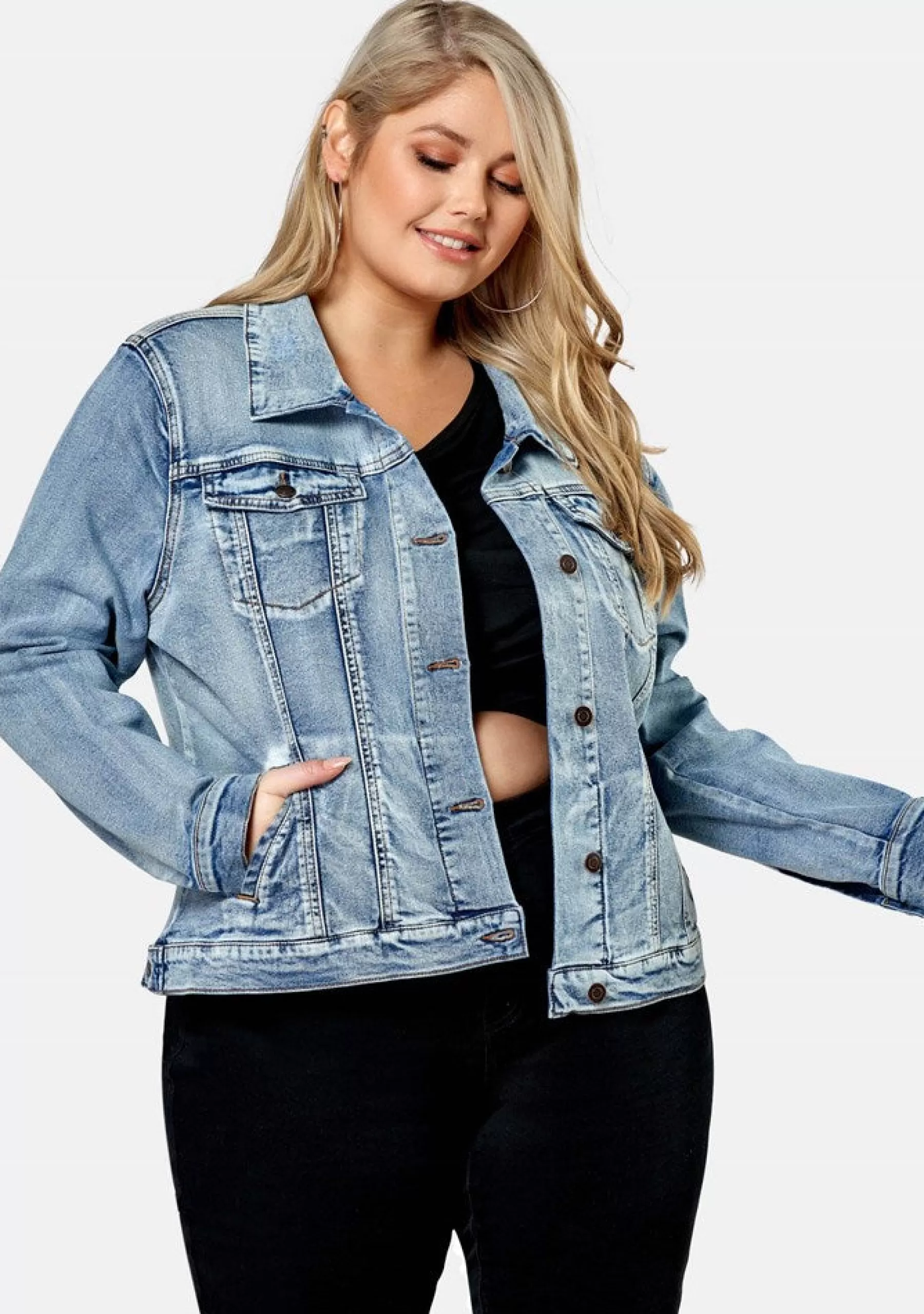 Curve Project Jackets & Coats | Denim>Augusta Denim Jacket