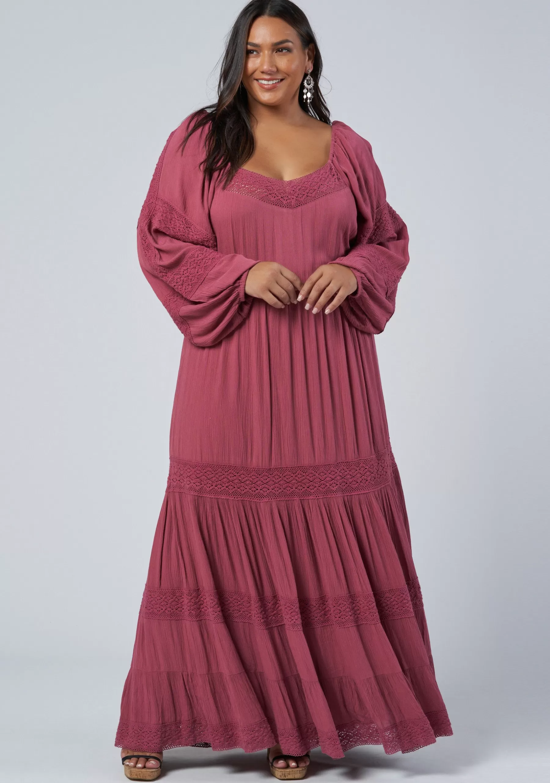 Curve Project Maxi Dresses>Bali Sunshine Maxi Dress
