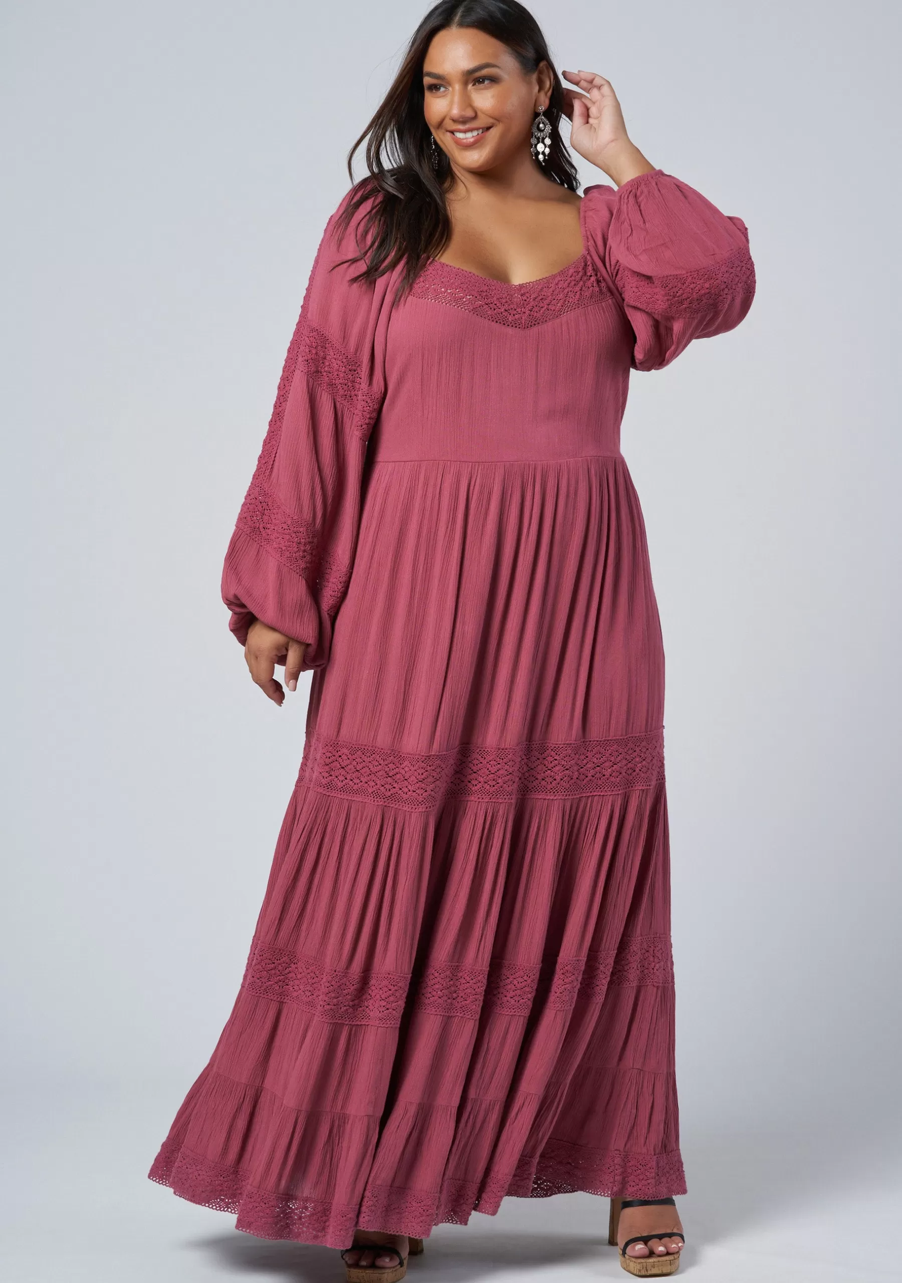 Curve Project Maxi Dresses>Bali Sunshine Maxi Dress