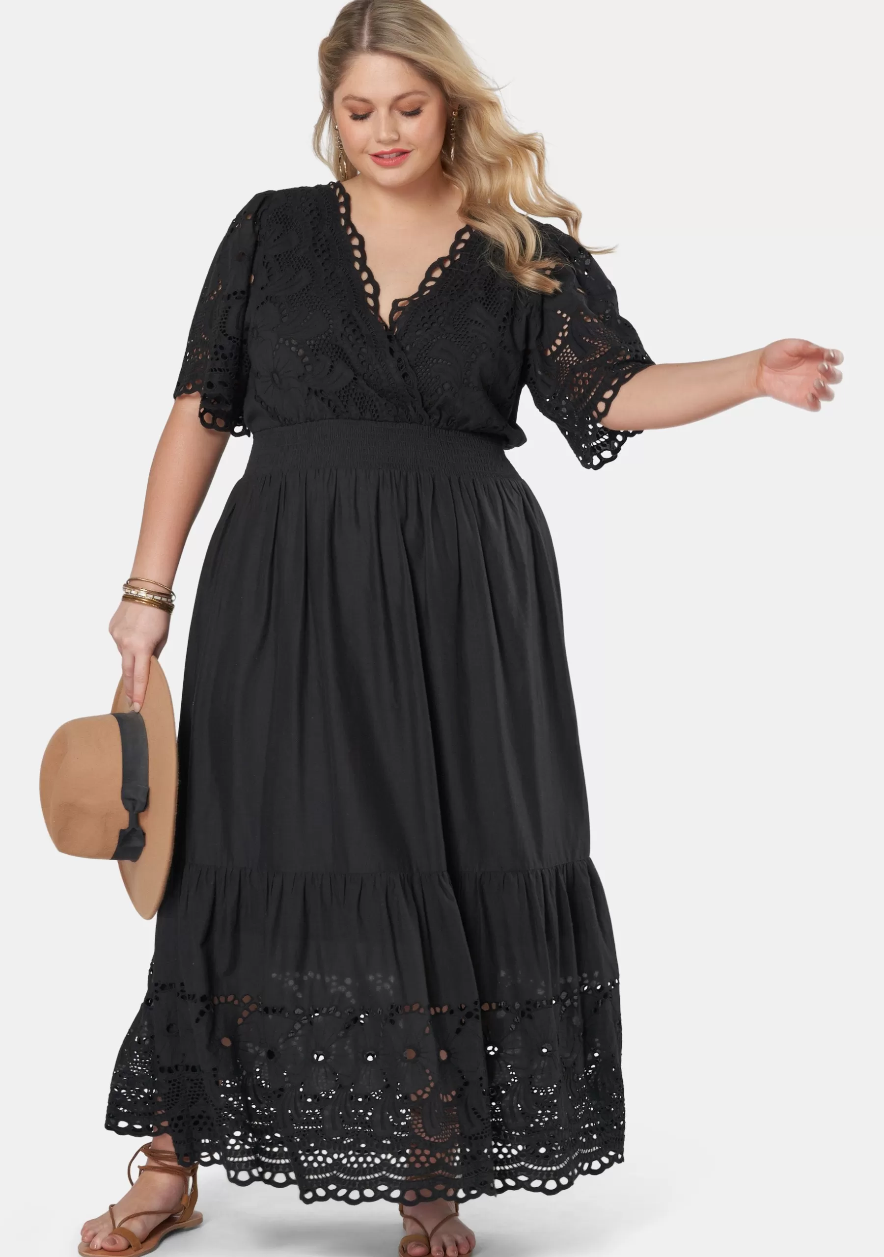 Curve Project Boho Dresses | Black Dresses>Blowin In The Wind Maxi Dress