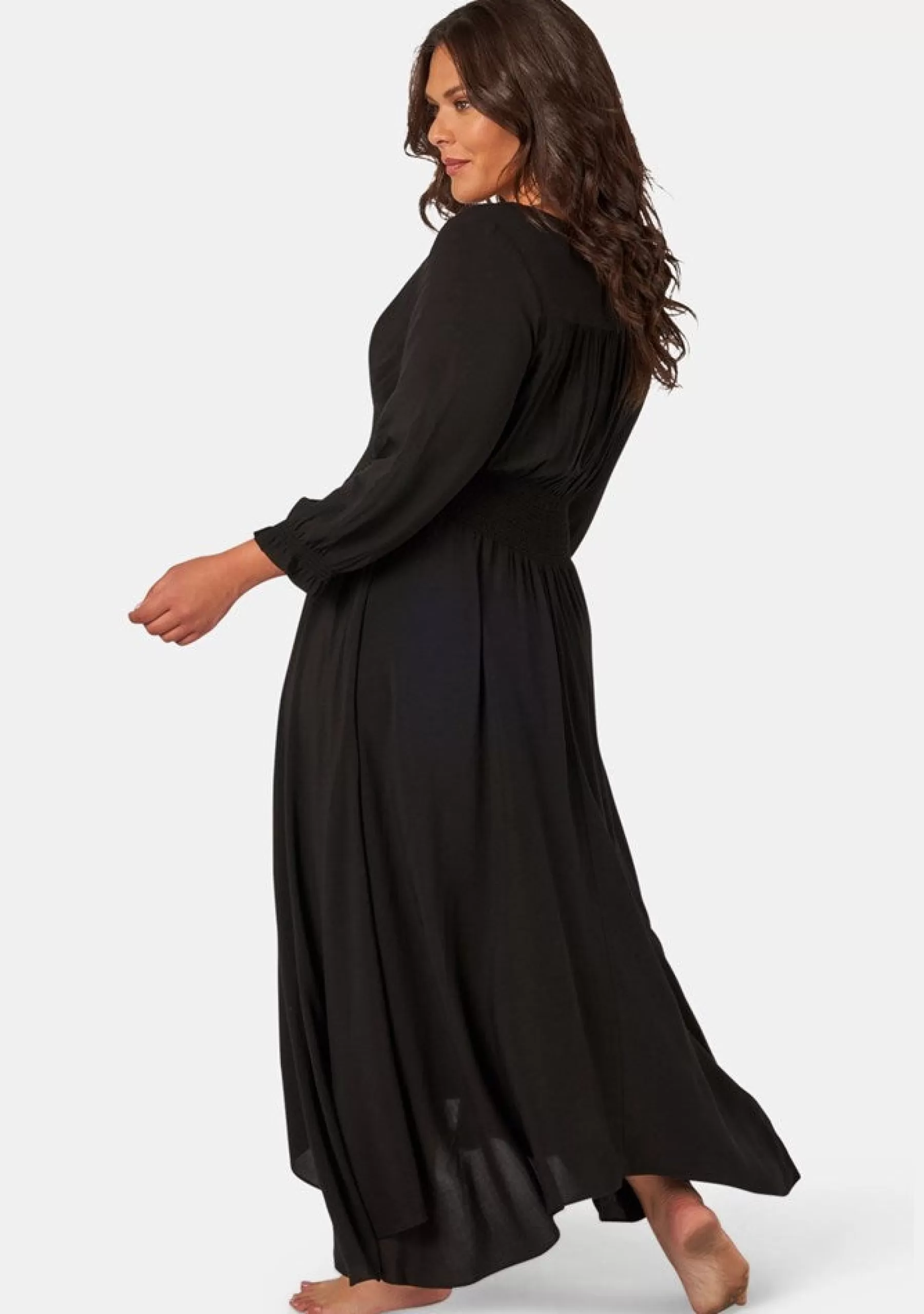 Curve Project Boho Dresses | Black Dresses>Brown Sugar Maxi Dress