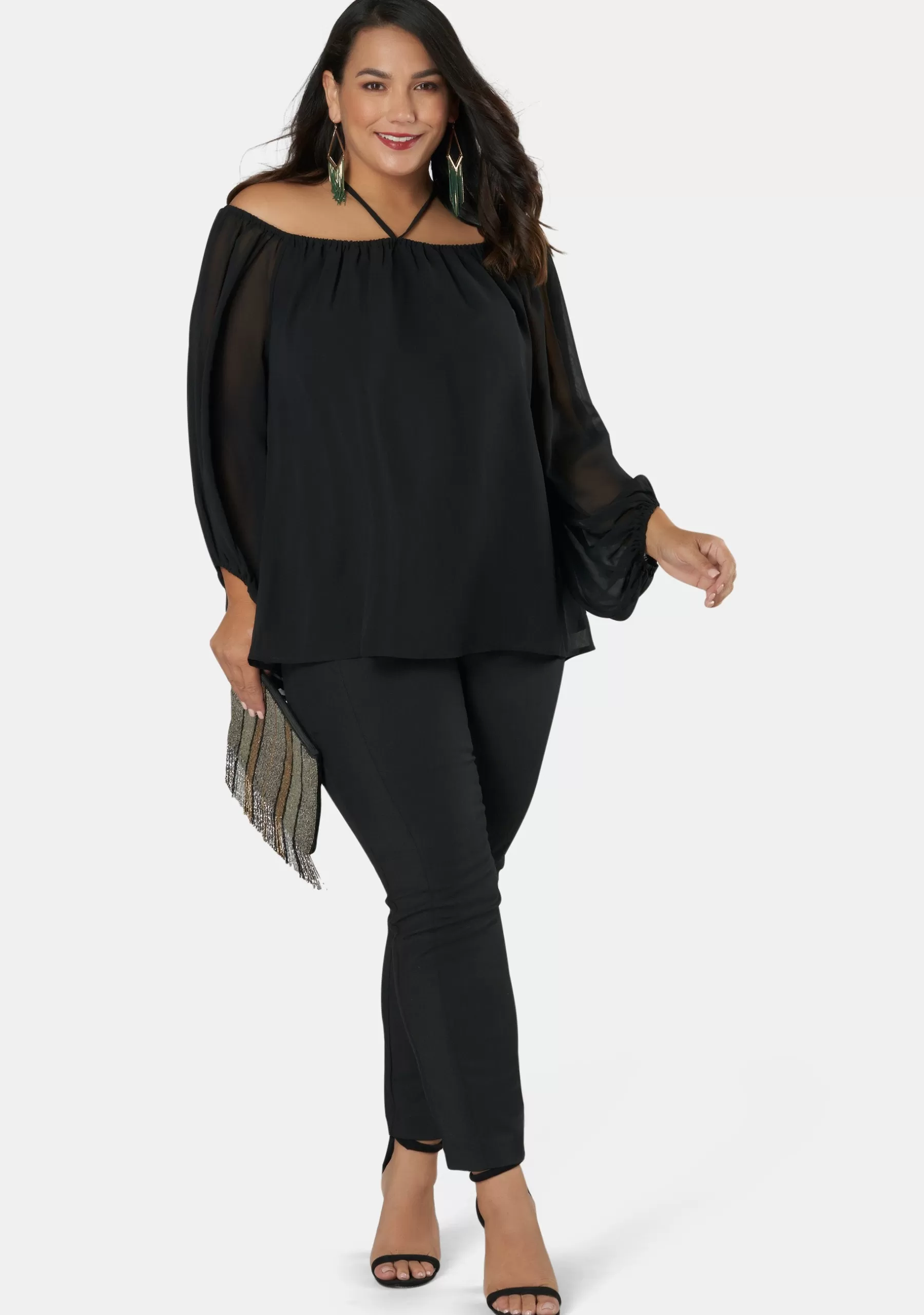 Curve Project Shirts & Blouses>Burning Love Blouse