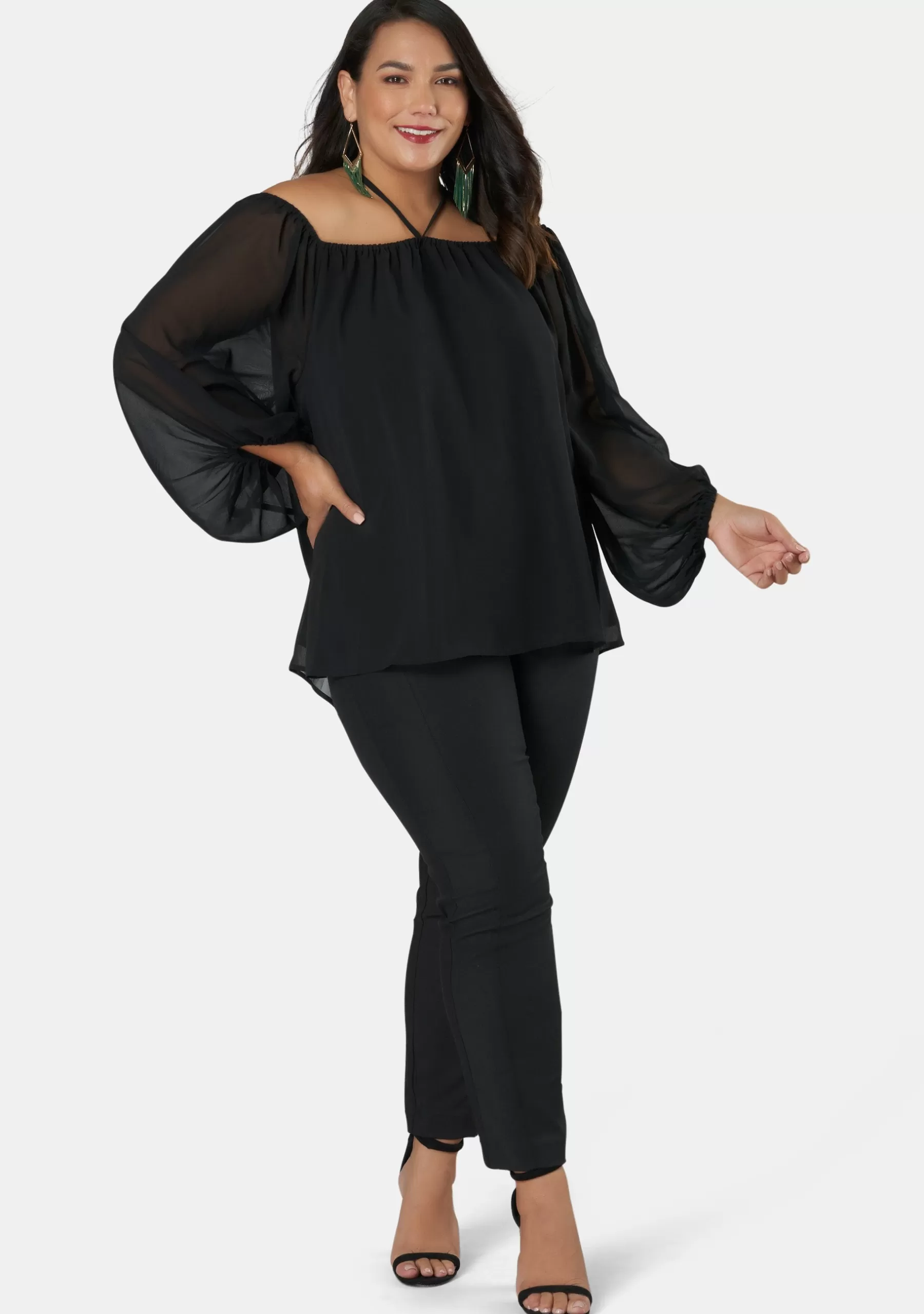 Curve Project Shirts & Blouses>Burning Love Blouse