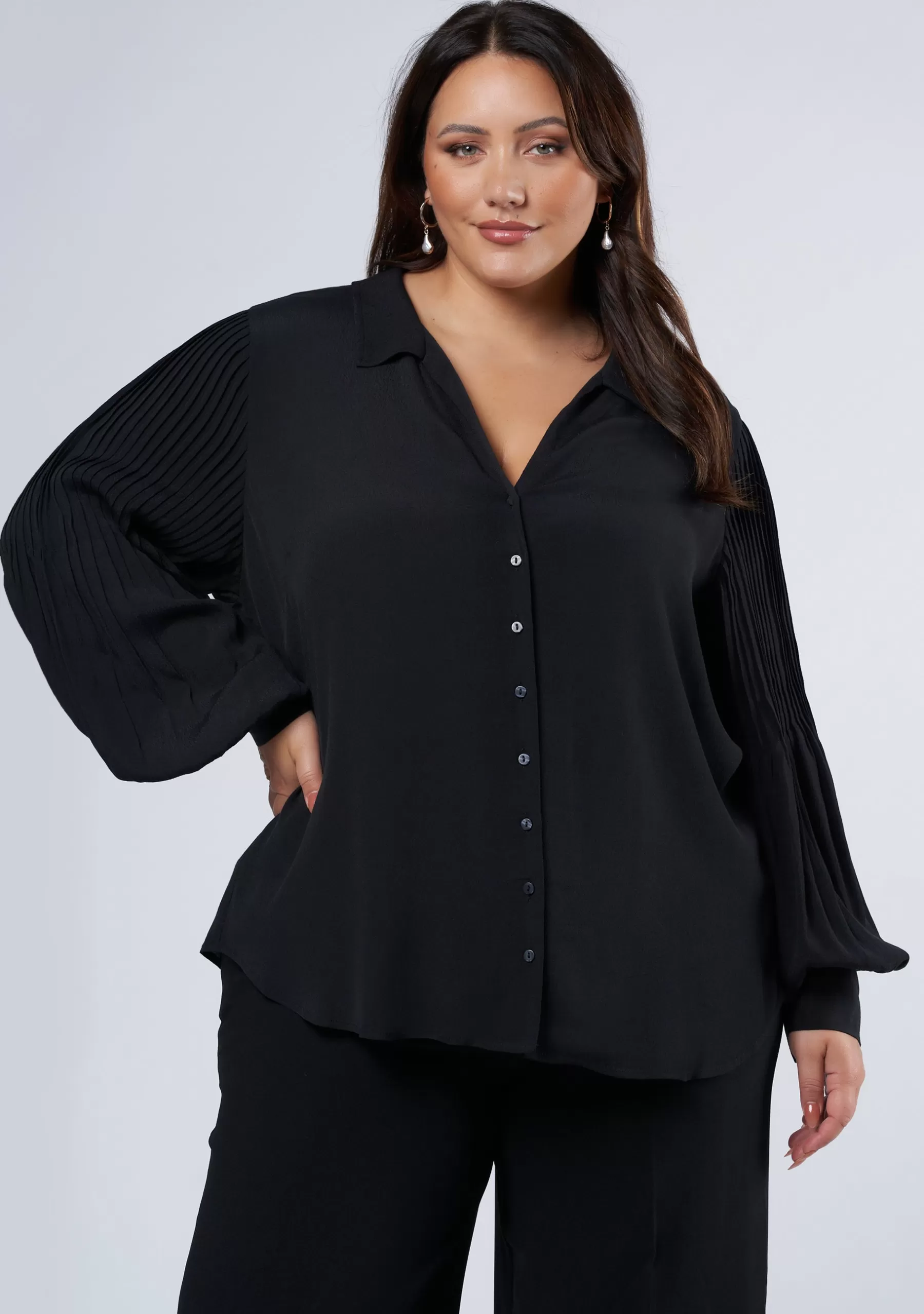 Curve Project Shirts & Blouses>Cambria Shirt