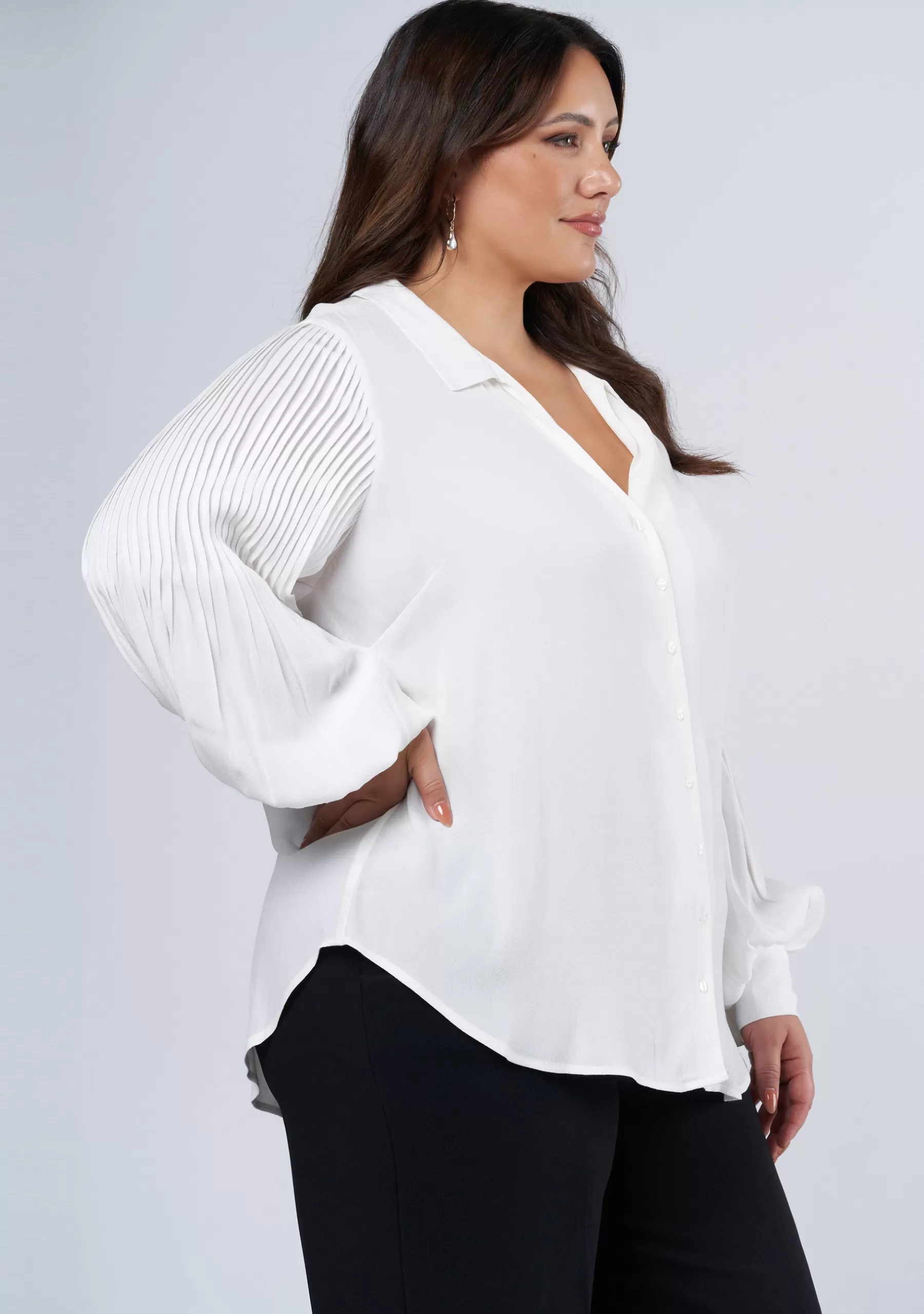 Curve Project Shirts & Blouses>Cambria Shirt
