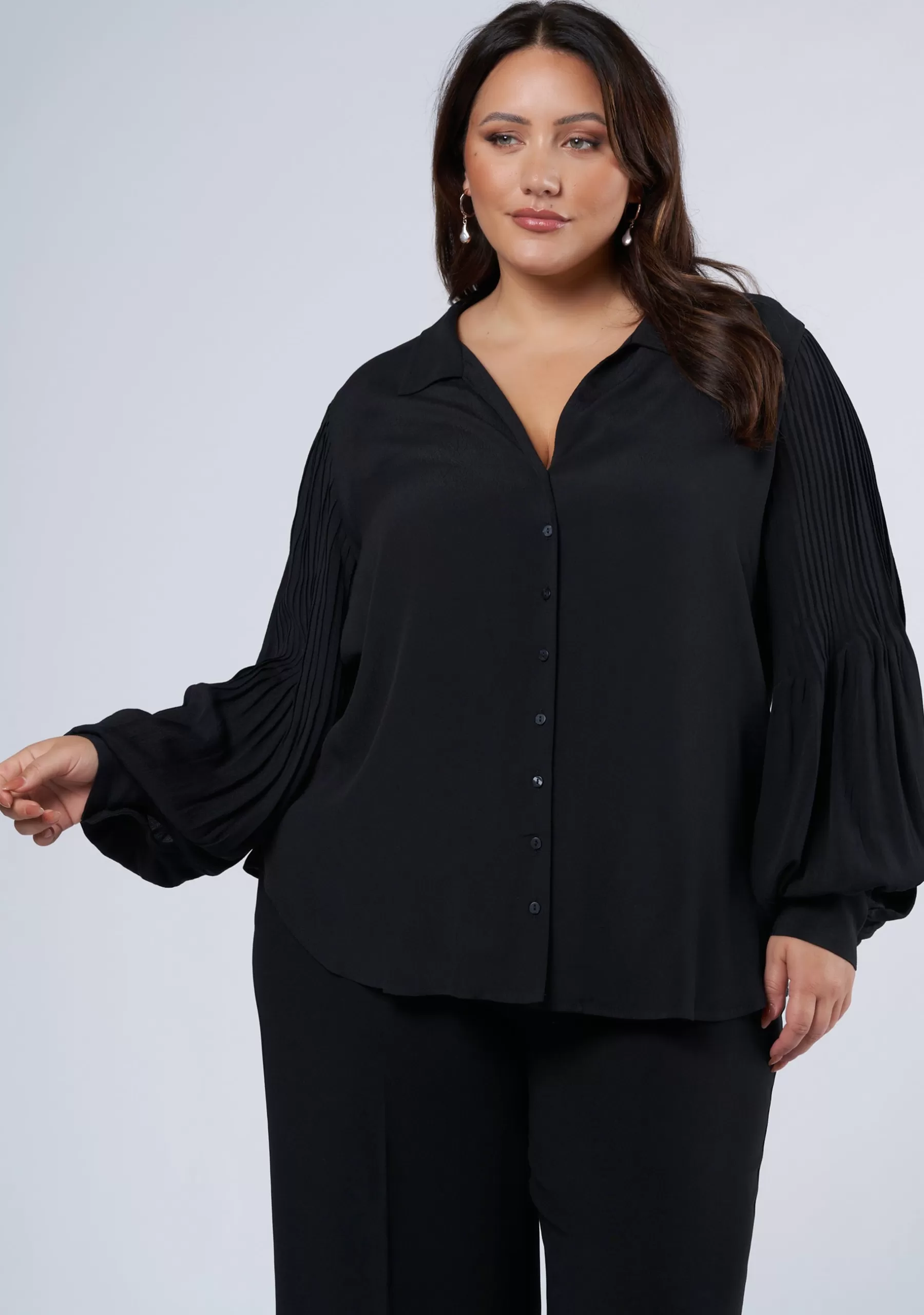 Curve Project Shirts & Blouses>Cambria Shirt