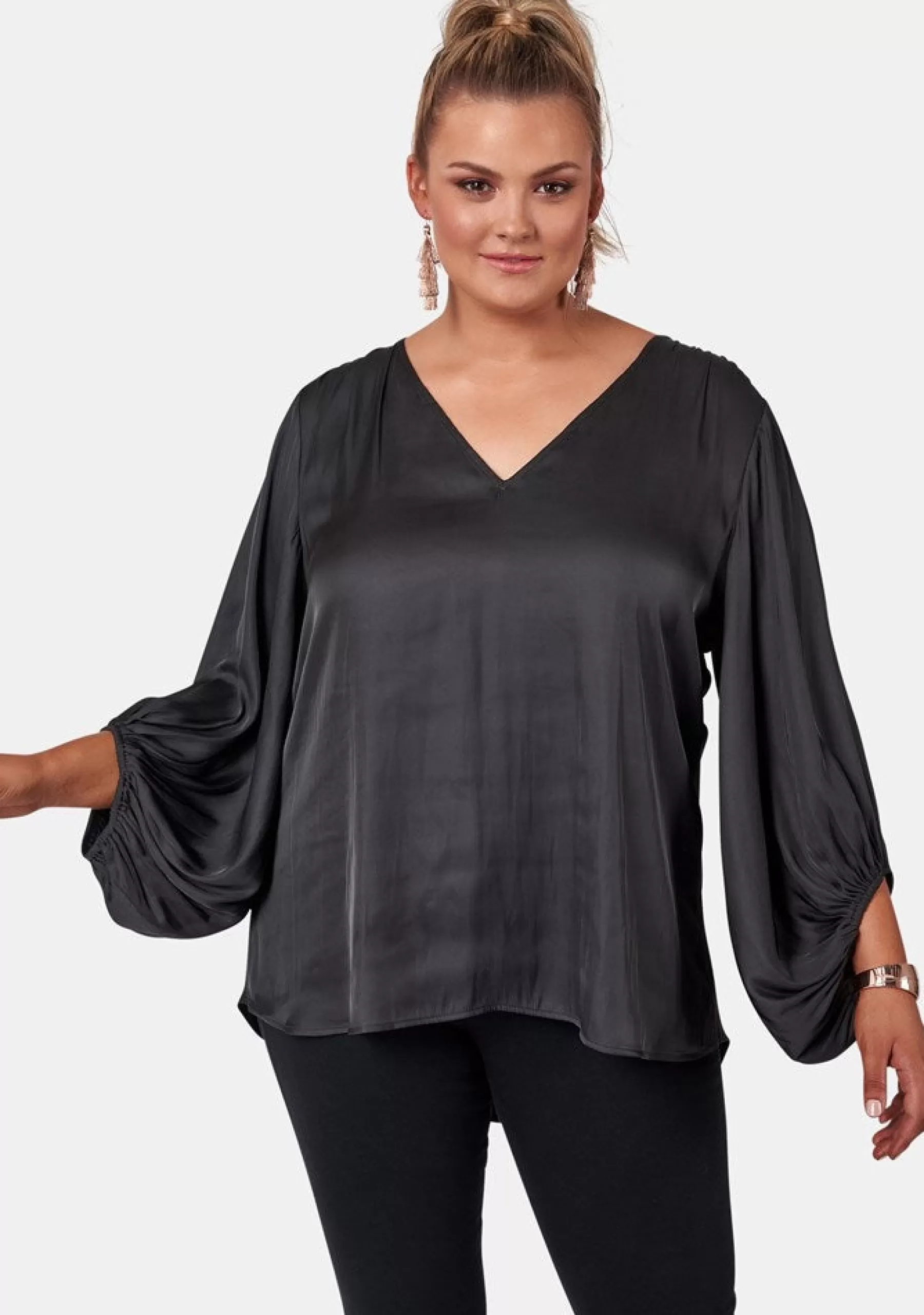 Curve Project Shirts & Blouses>Cant Stop Dancin Blouse