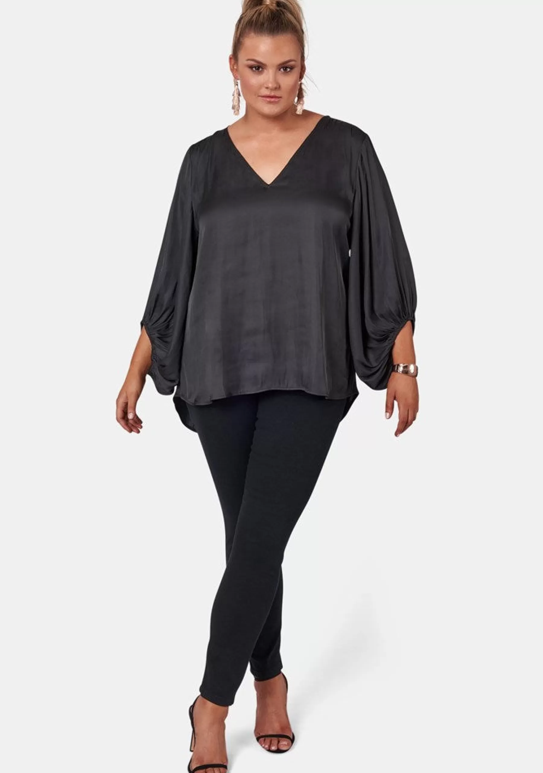 Curve Project Shirts & Blouses>Cant Stop Dancin Blouse