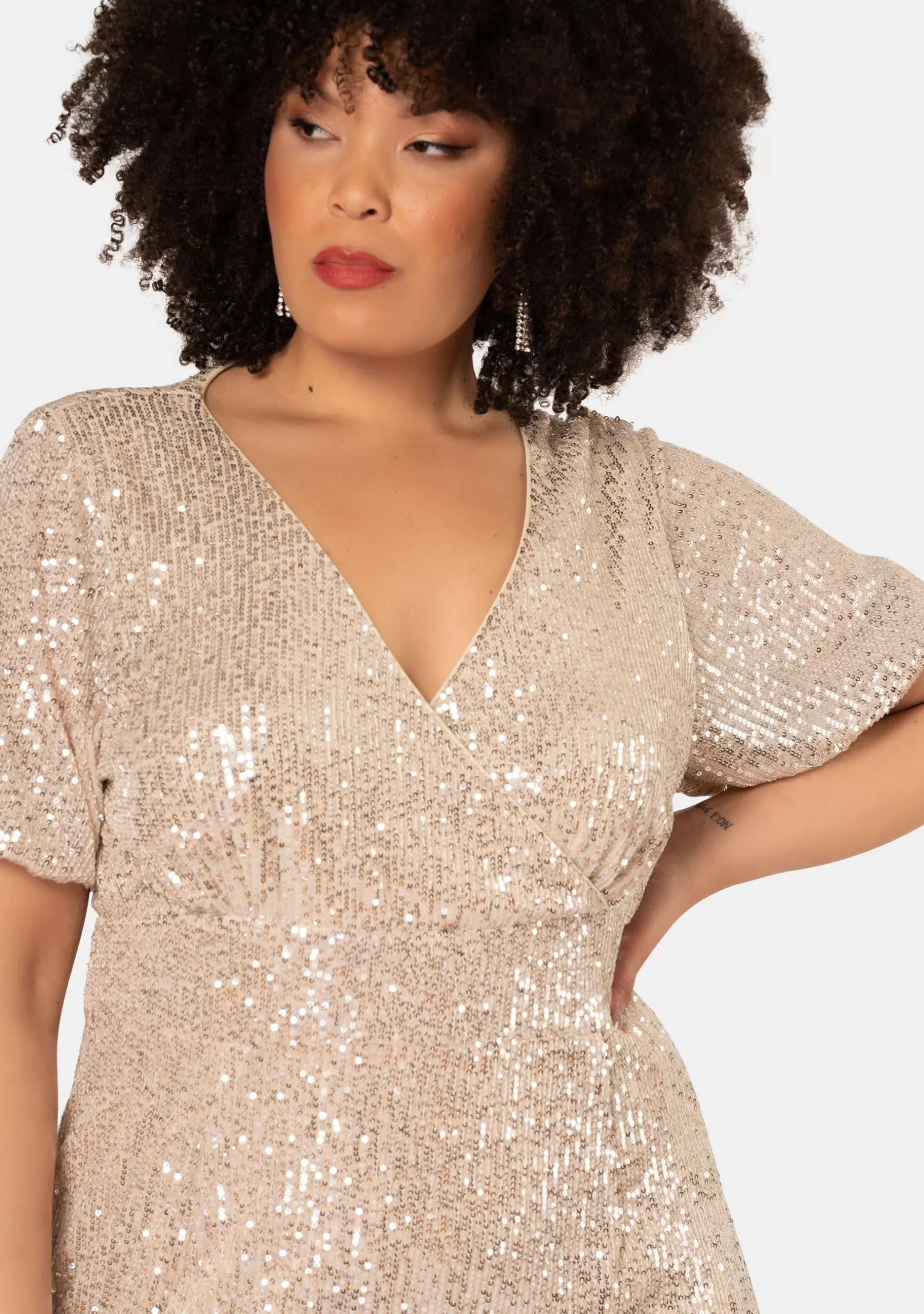 Curve Project Sequin Dresses | Party Dresses>Cocktail Queen Sequin Mini Dress
