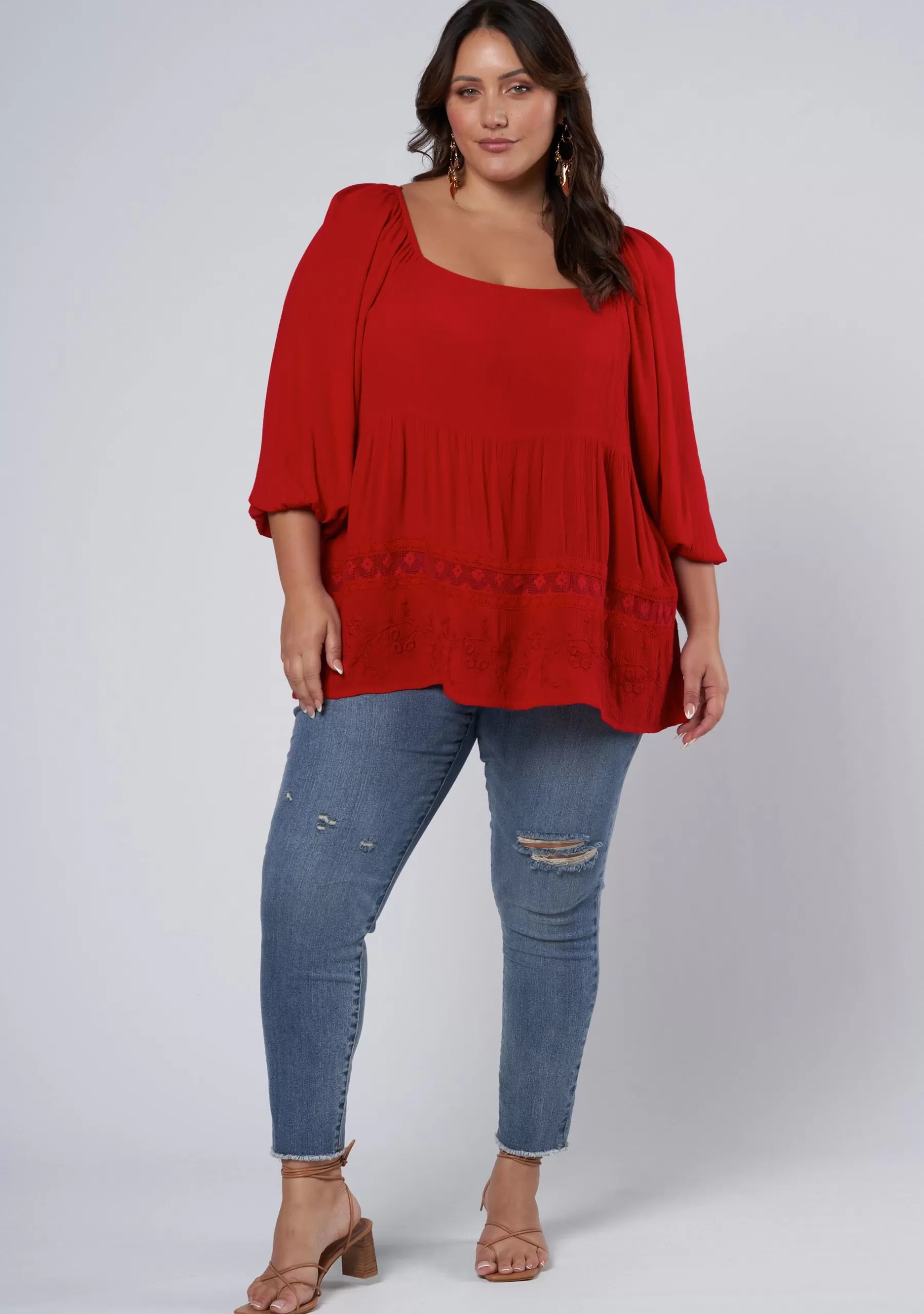 Curve Project Shirts & Blouses>Deepest Secret Top