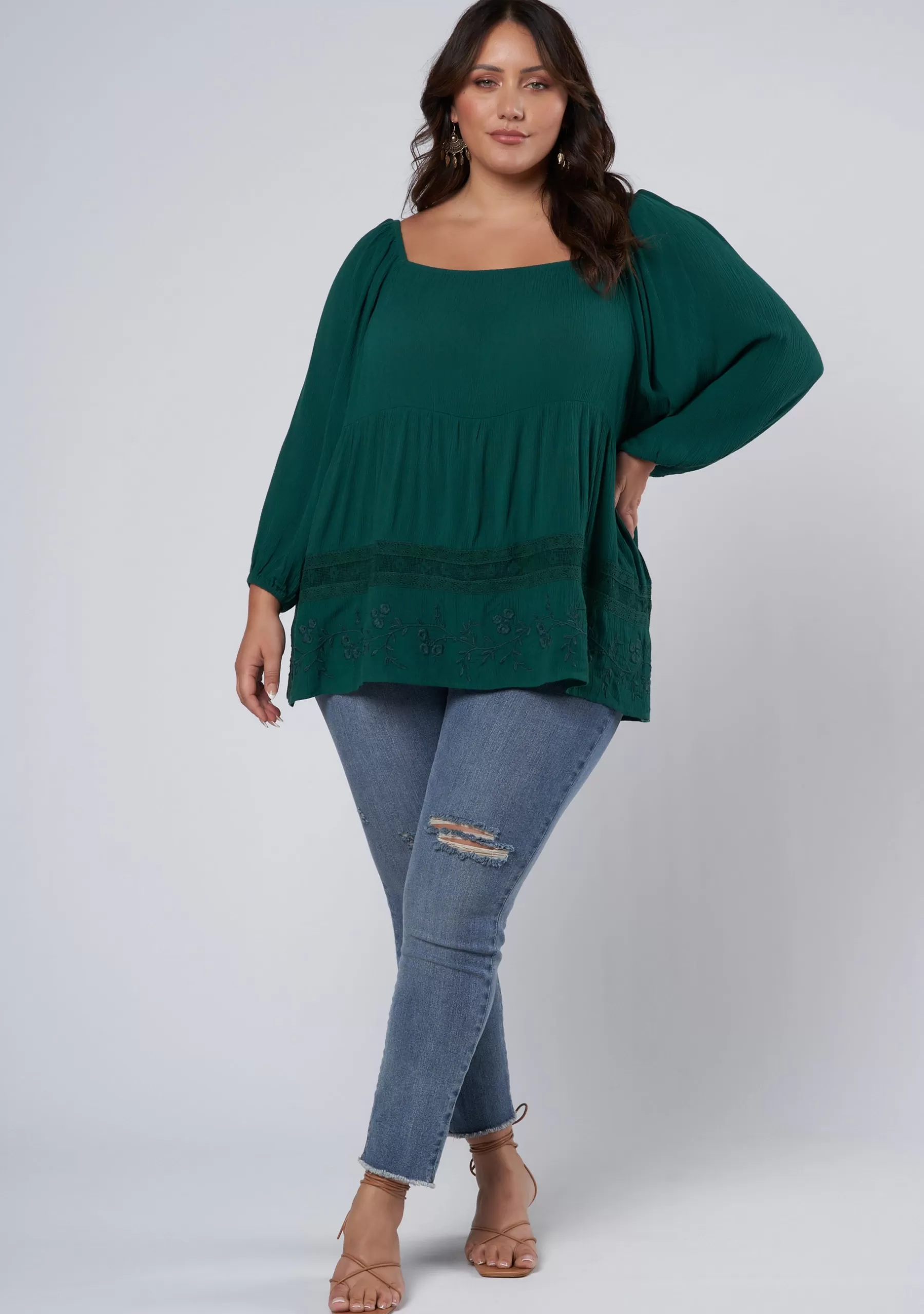 Curve Project Shirts & Blouses>Deepest Secret Top