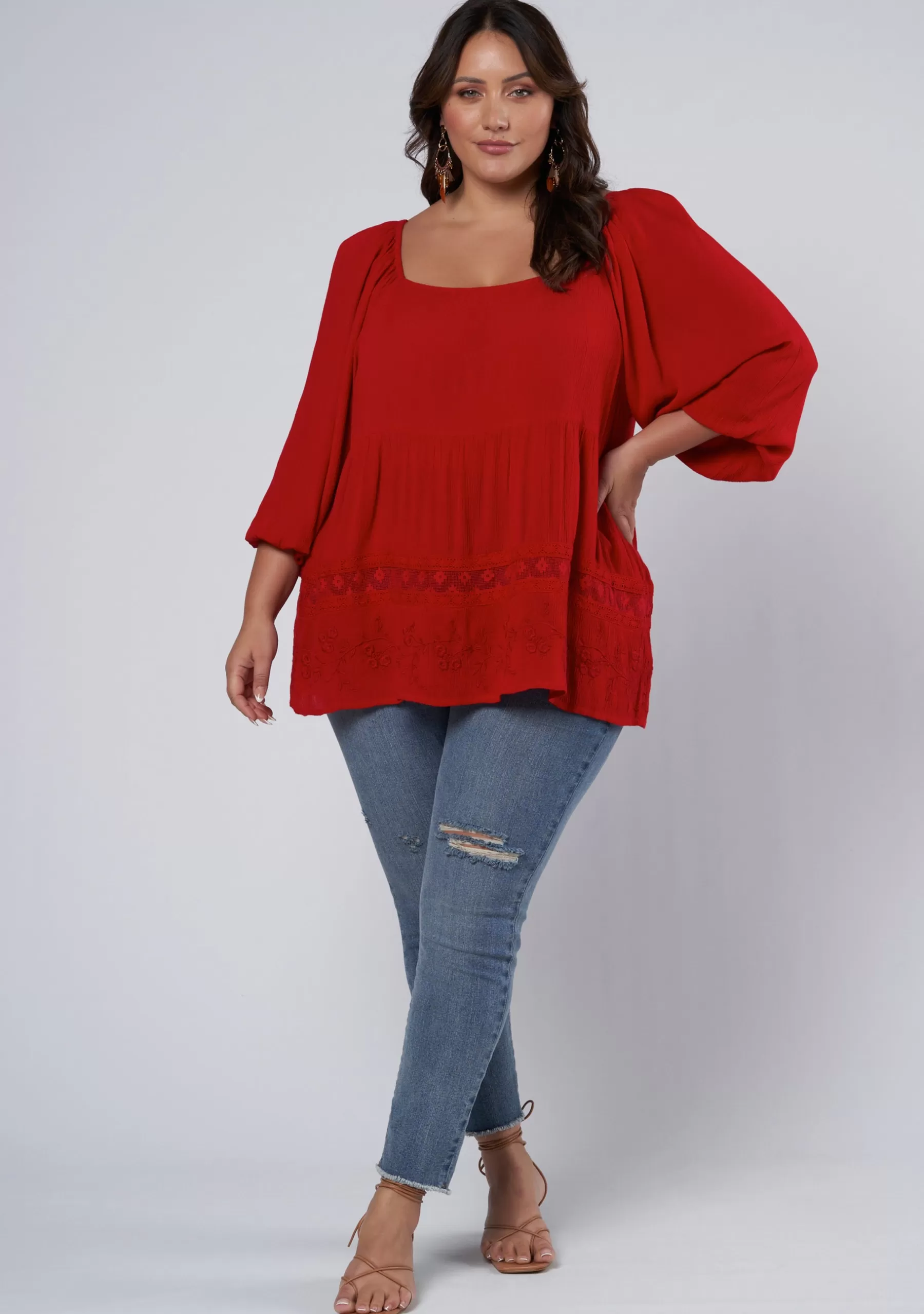 Curve Project Shirts & Blouses>Deepest Secret Top