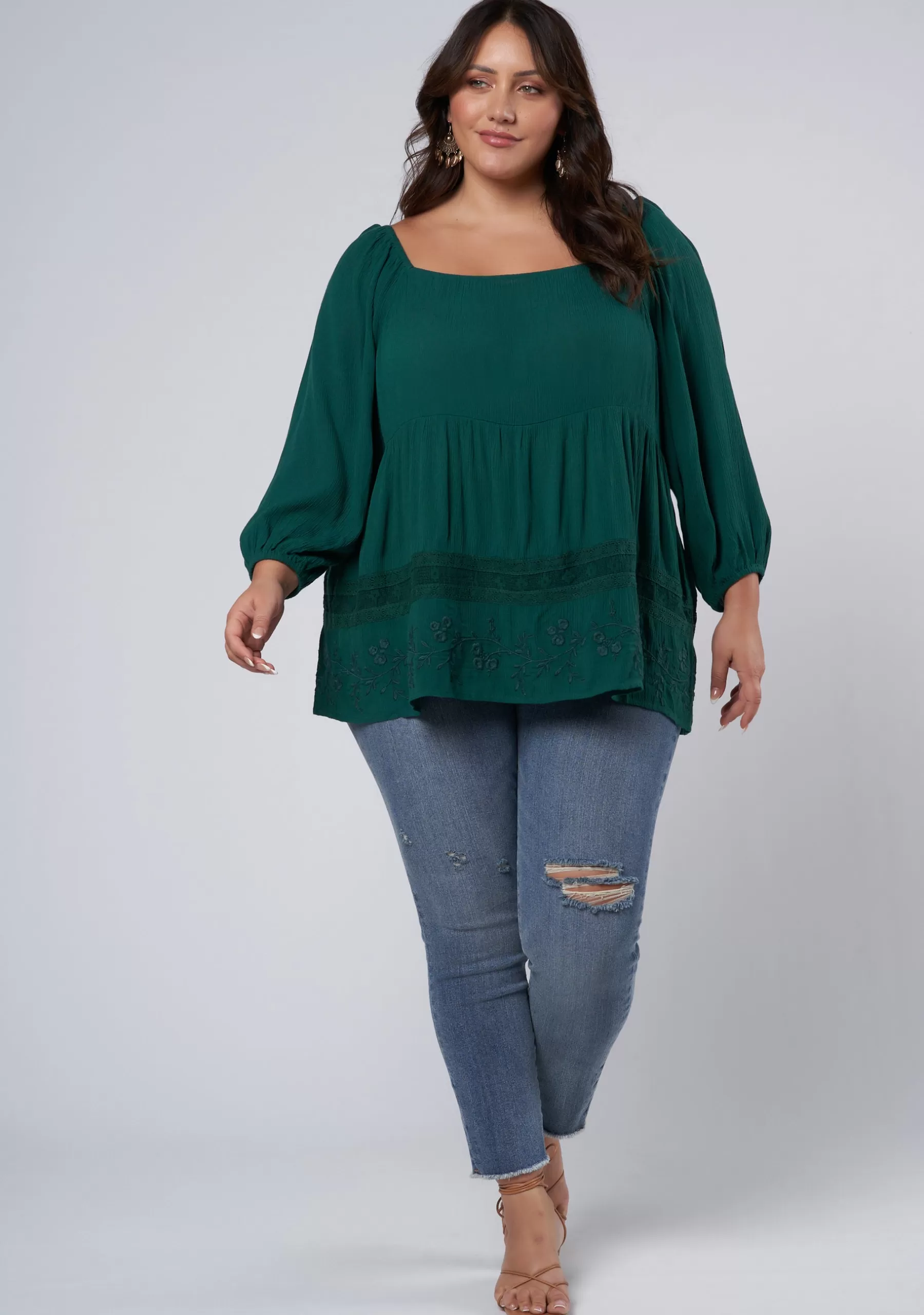 Curve Project Shirts & Blouses>Deepest Secret Top
