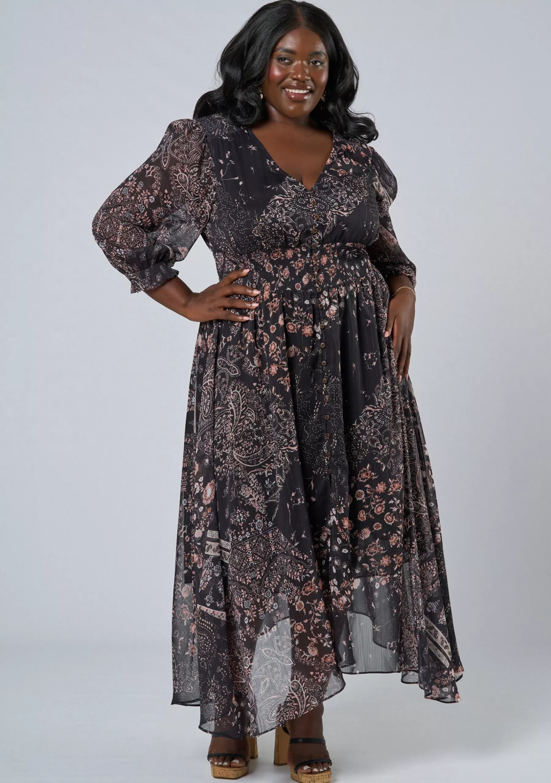 Curve Project Maxi Dresses | Boho Dresses>Desert Highway Maxi Dress