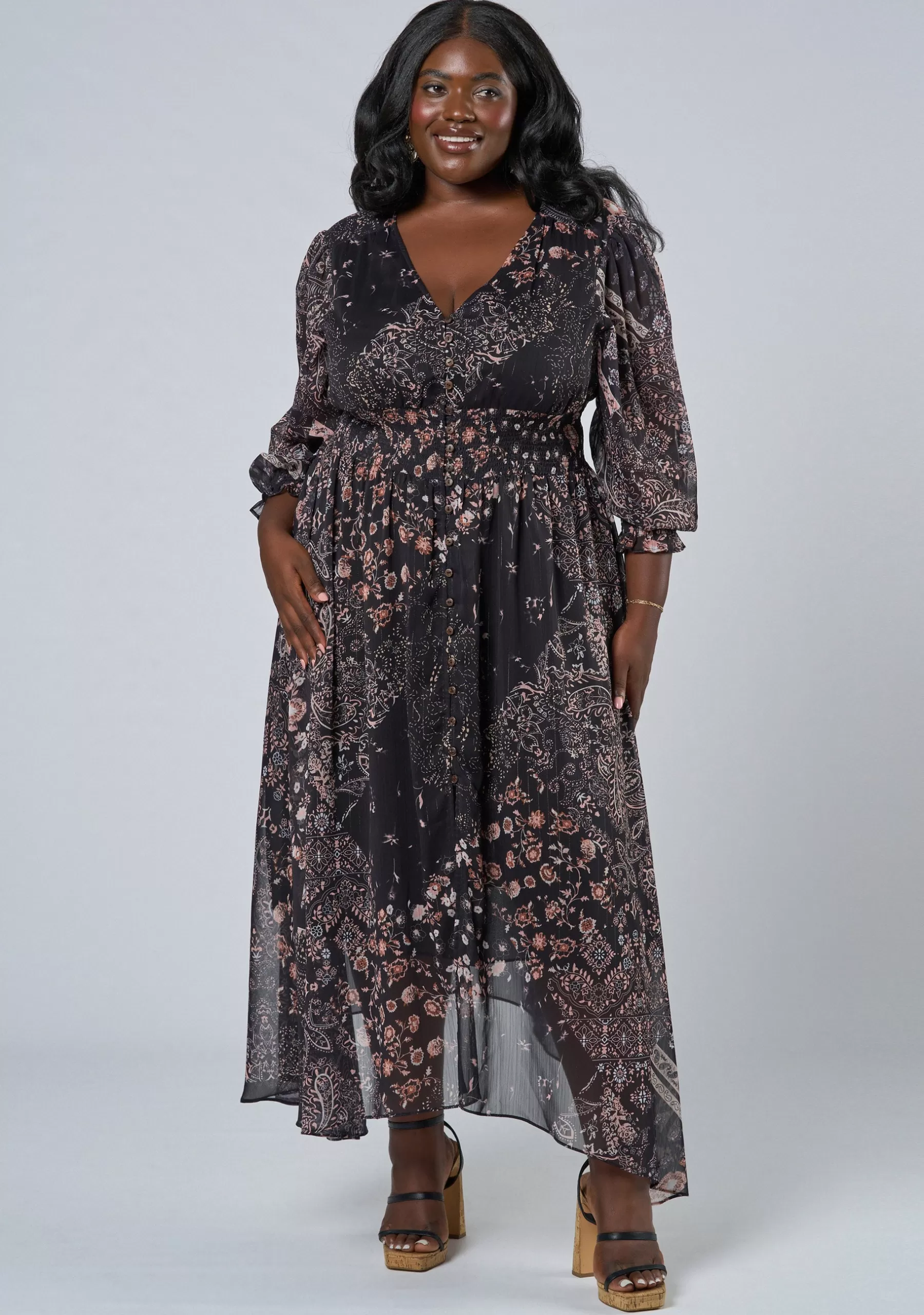 Curve Project Maxi Dresses | Boho Dresses>Desert Highway Maxi Dress