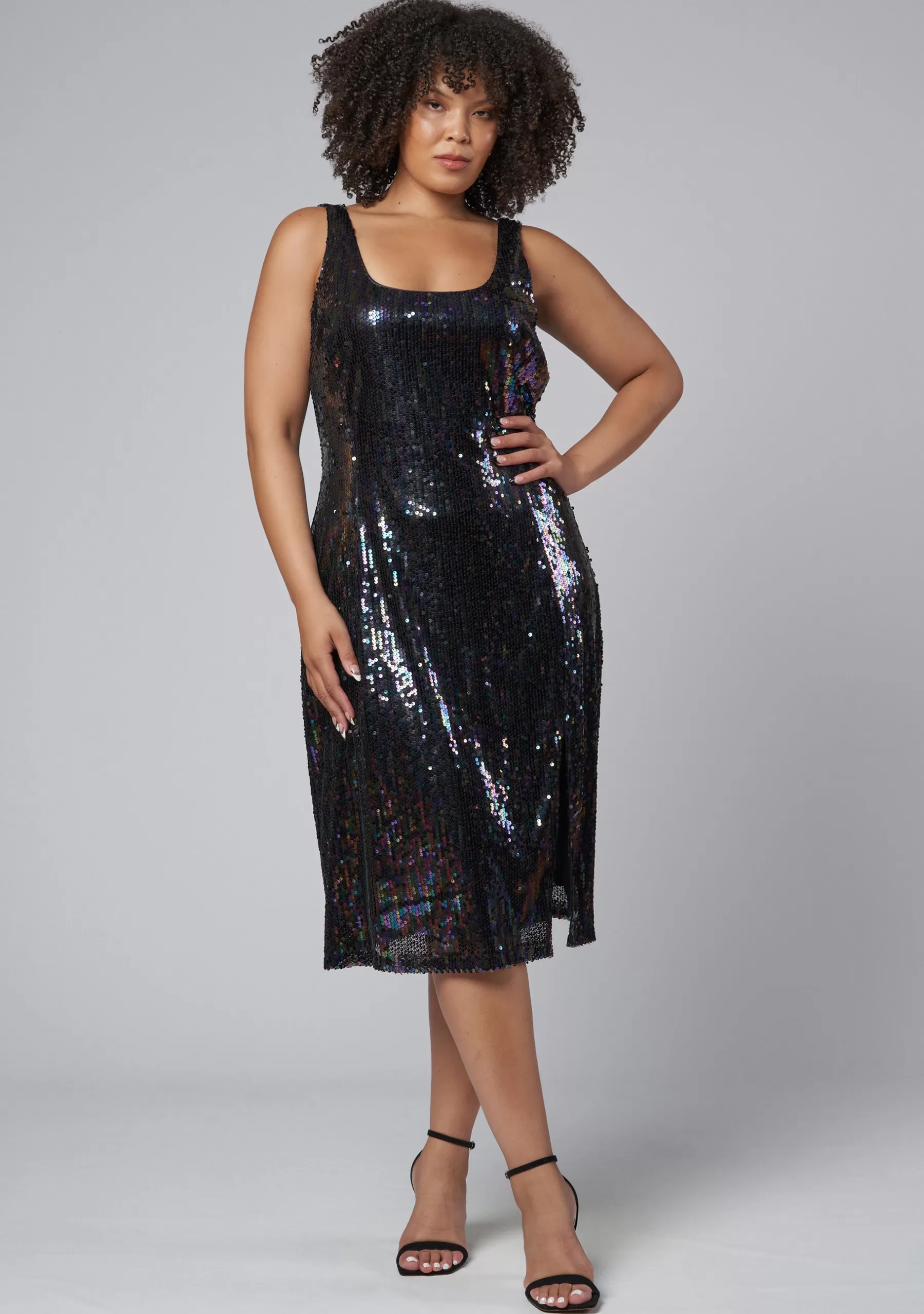 Curve Project Sequin Dresses | Party Dresses>Desired Midi Sequin Dress