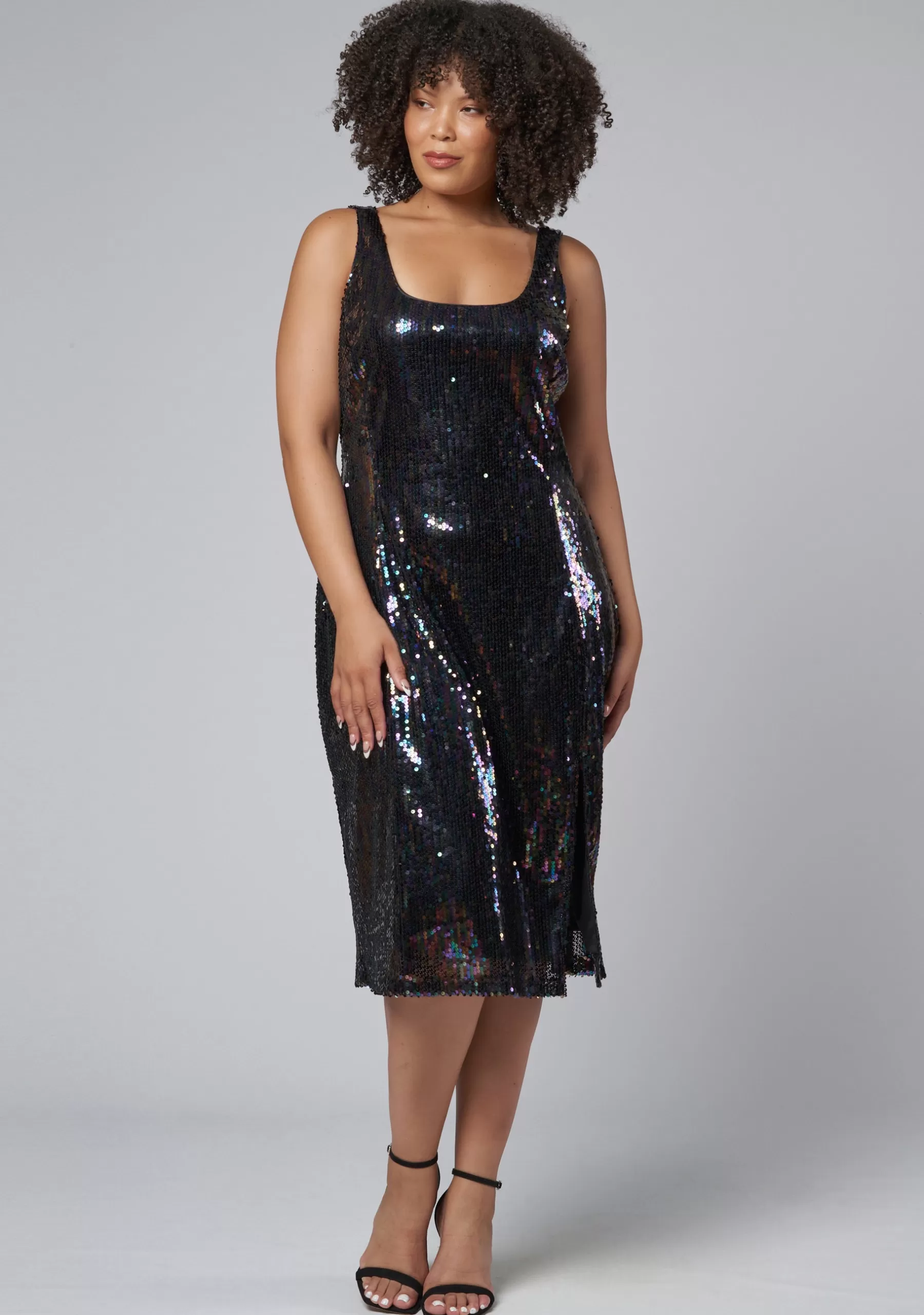 Curve Project Sequin Dresses | Party Dresses>Desired Midi Sequin Dress
