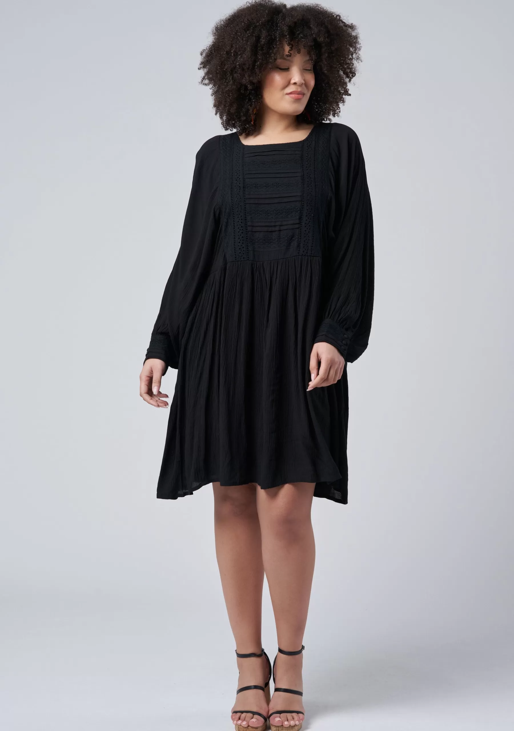 Curve Project Mini Dresses>Dream Big Smock Dress