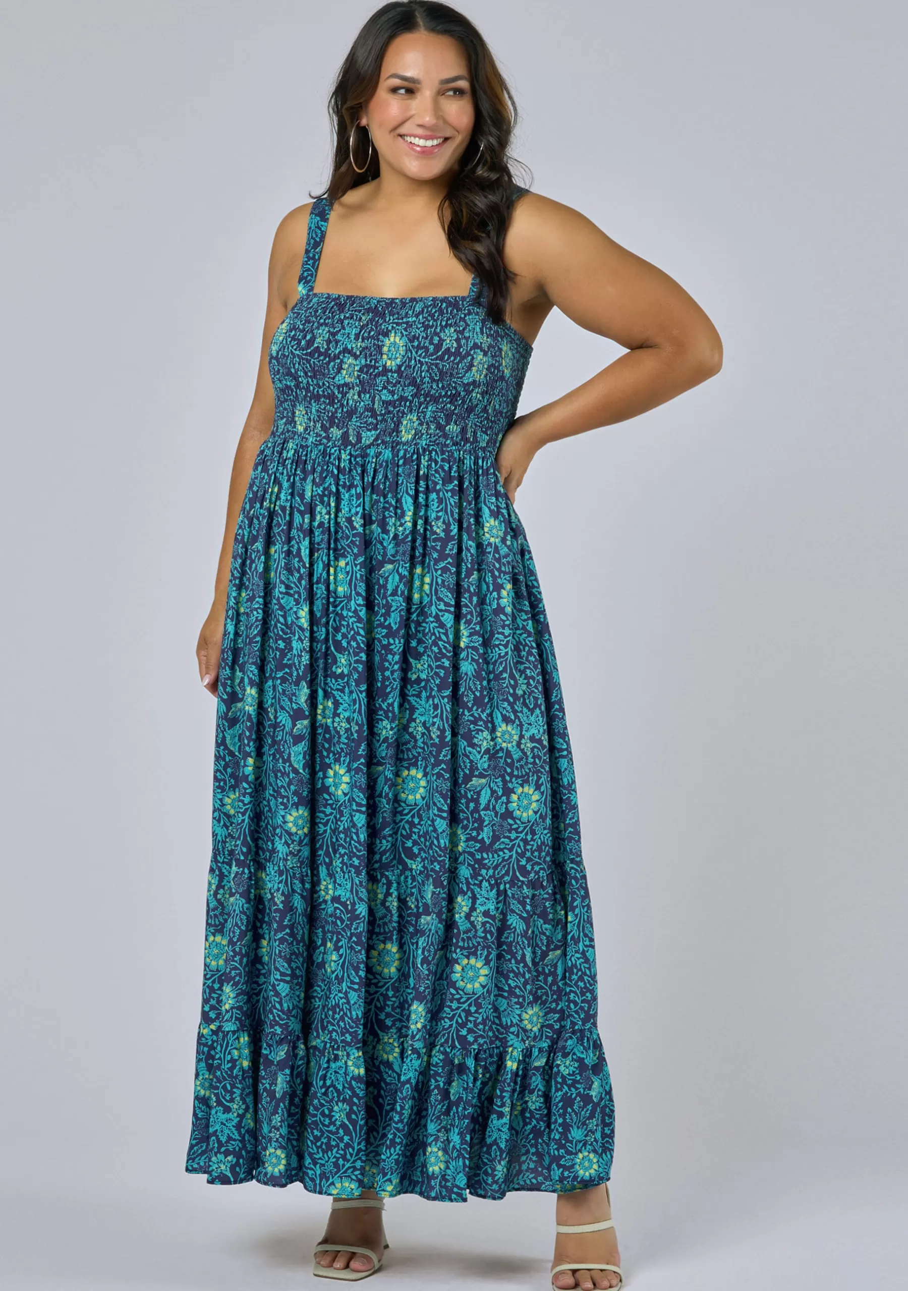 Curve Project Maxi Dresses>Fleur Maxi Dress