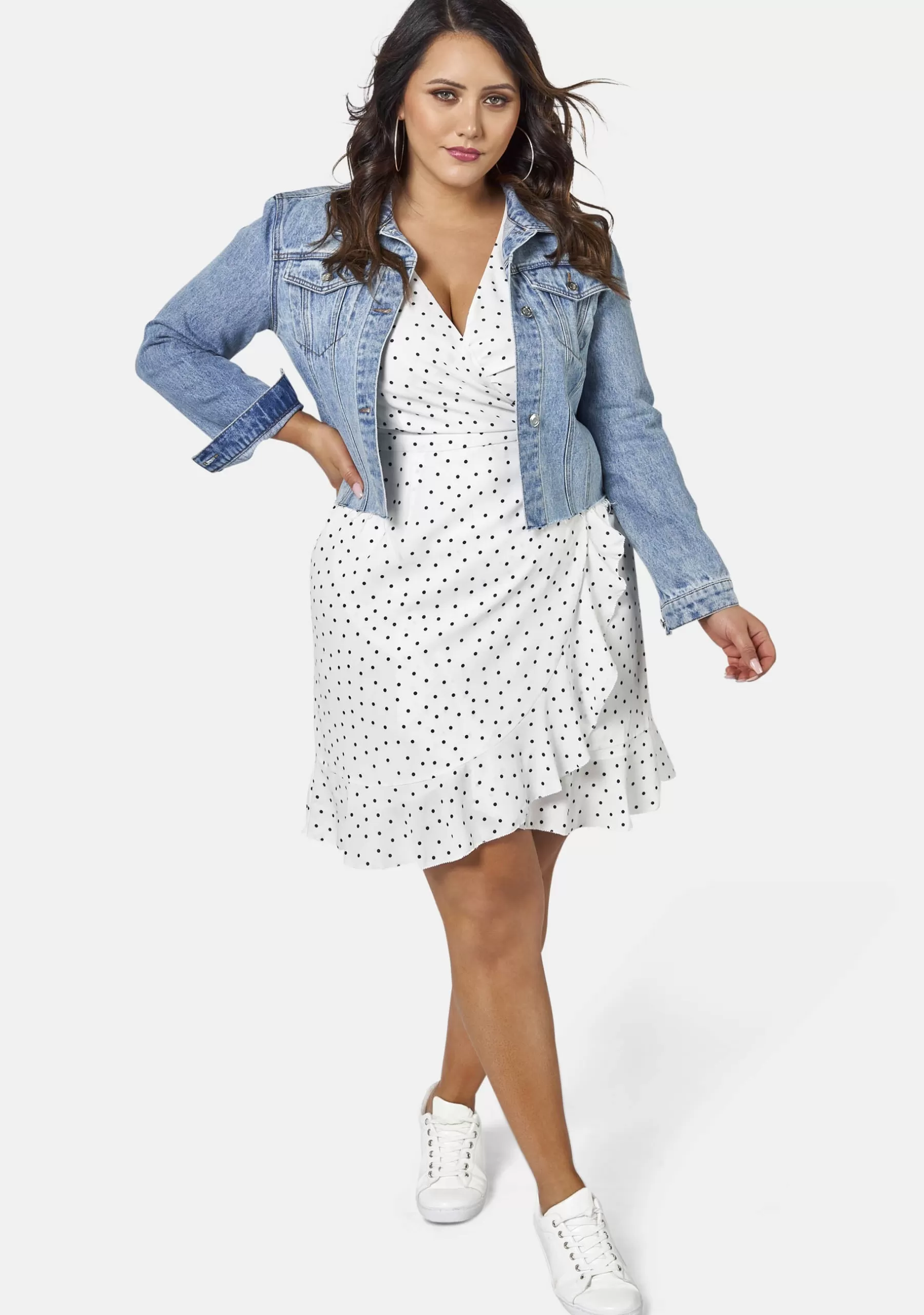 Curve Project Midi Dresses | Mini Dresses>Framed Frill Dress