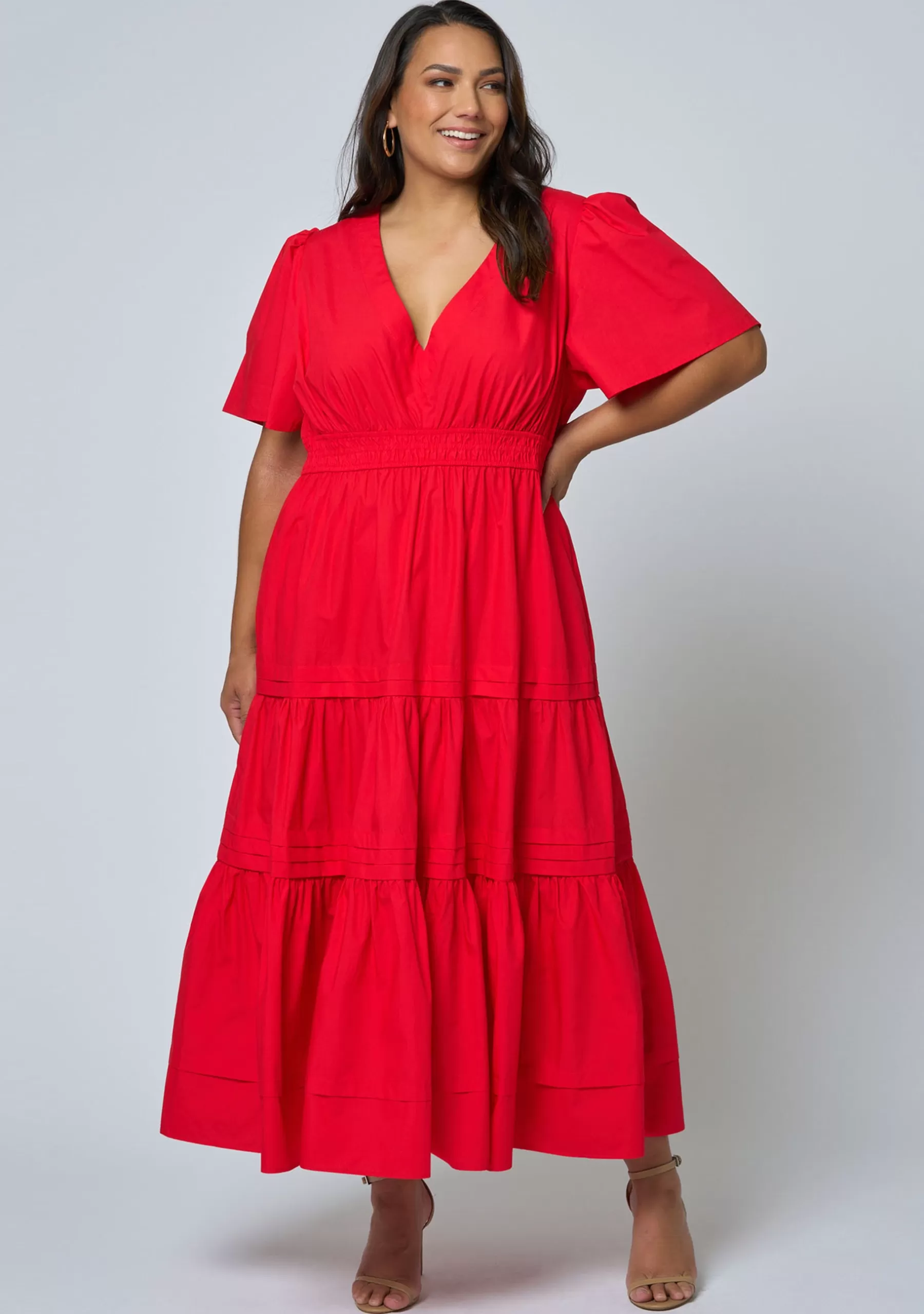 Curve Project Maxi Dresses>Genevieve Maxi Dress