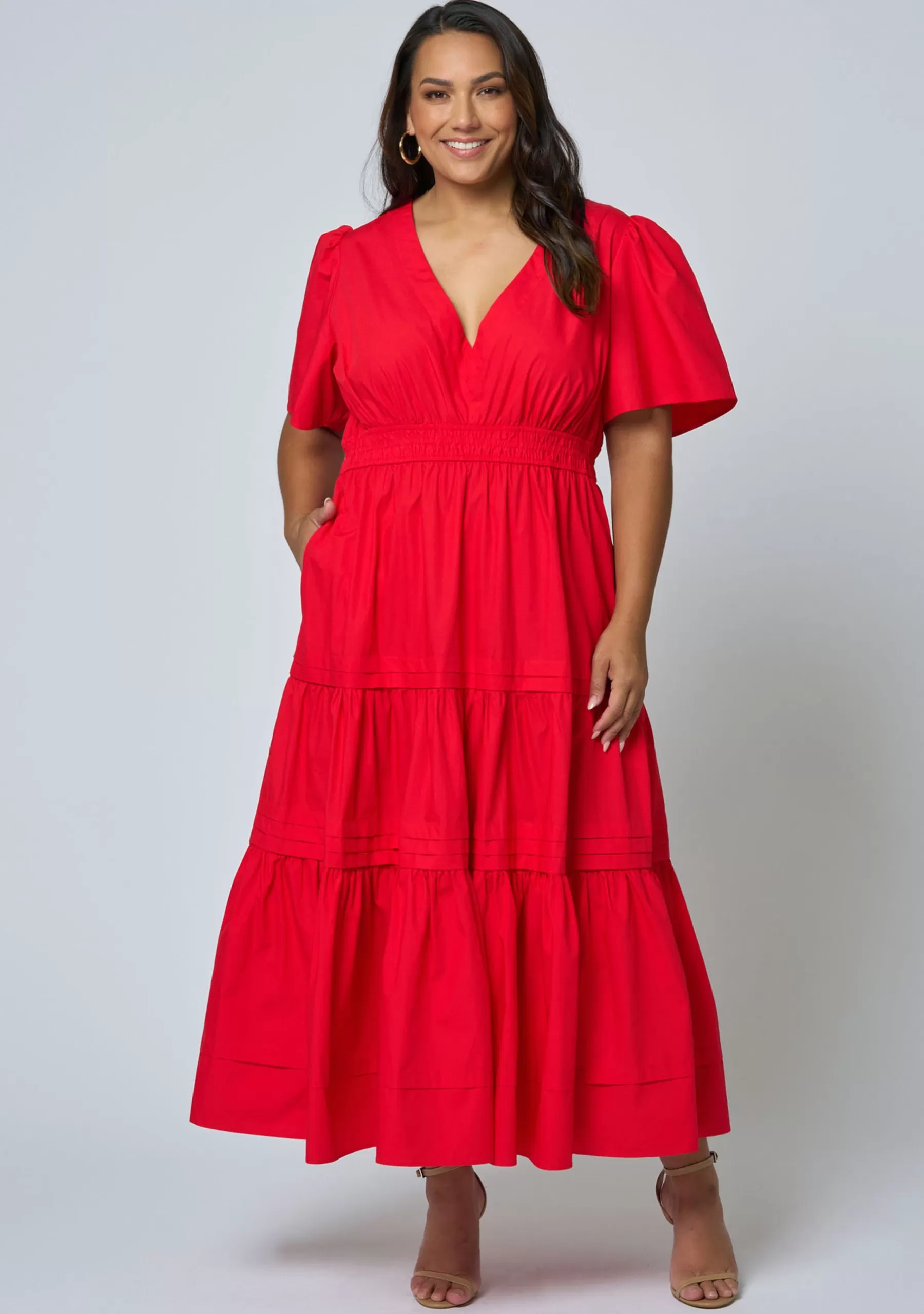 Curve Project Maxi Dresses>Genevieve Maxi Dress