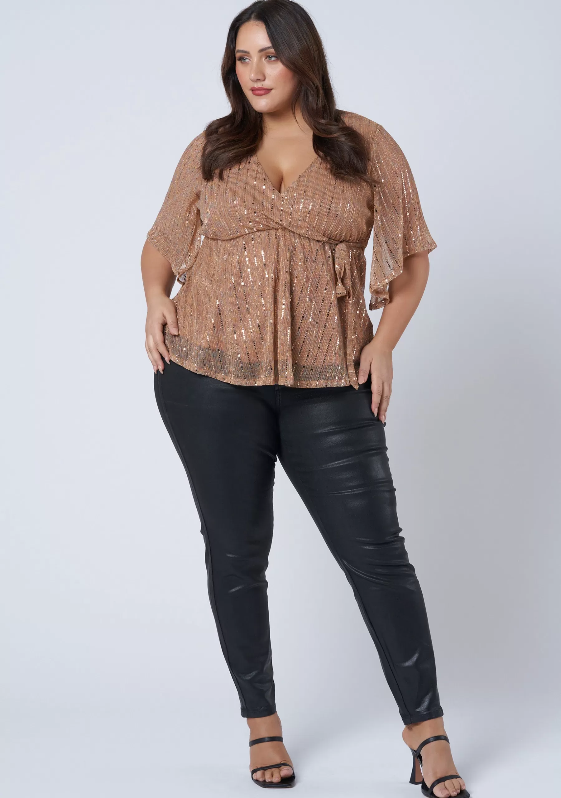 Curve Project Shirts & Blouses>Glowin Top