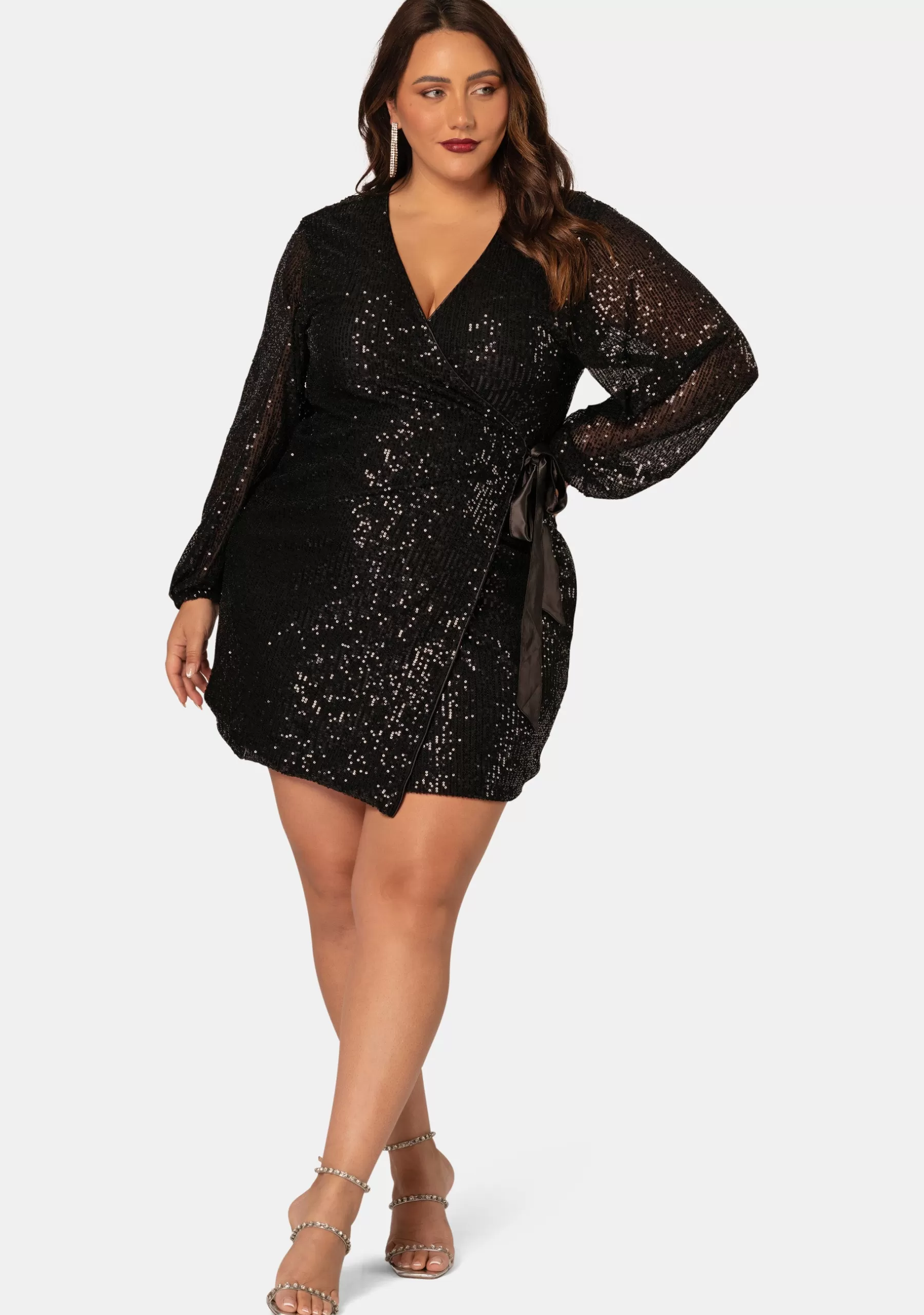 Curve Project Sequin Dresses | Black Dresses>Good 4 U Mini Dress