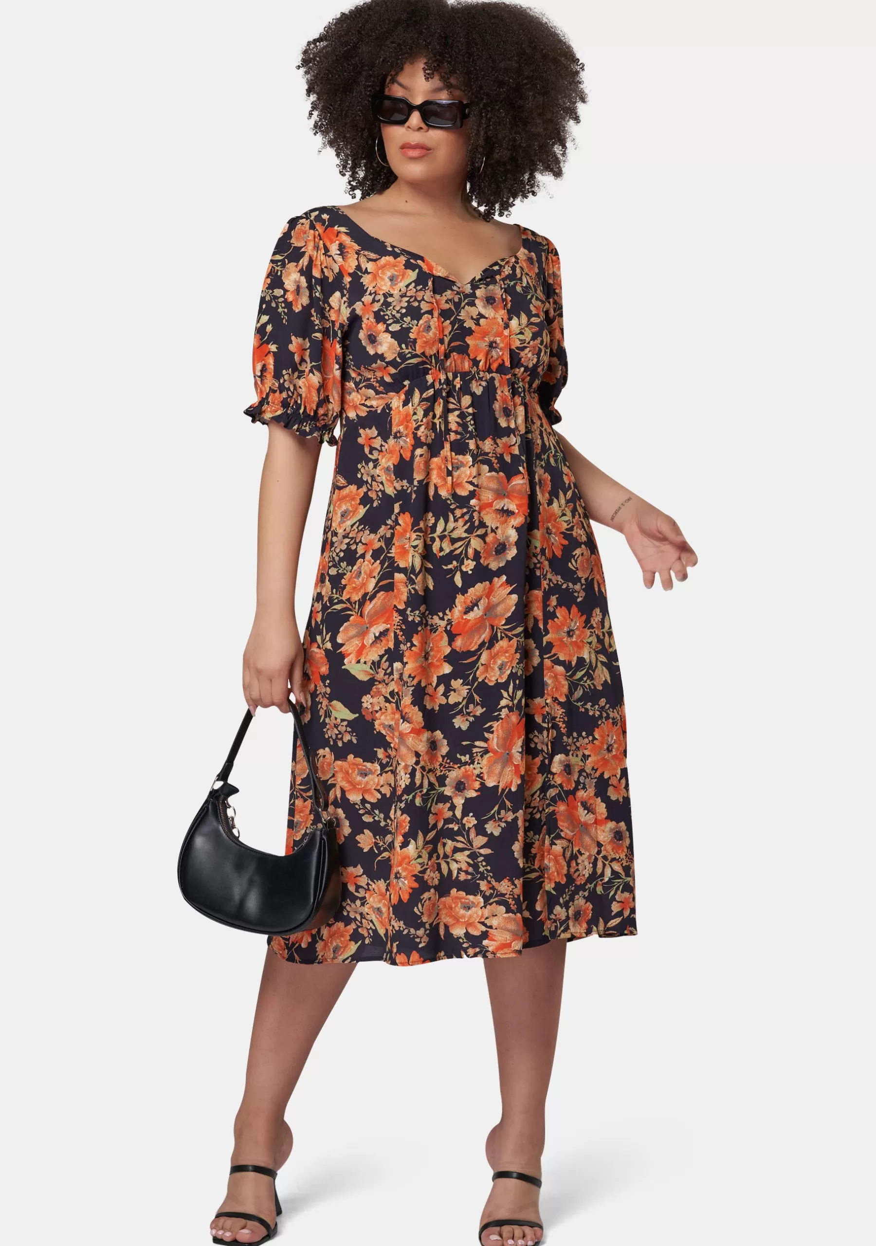 Curve Project Midi Dresses>Good As Hell Midi Dress