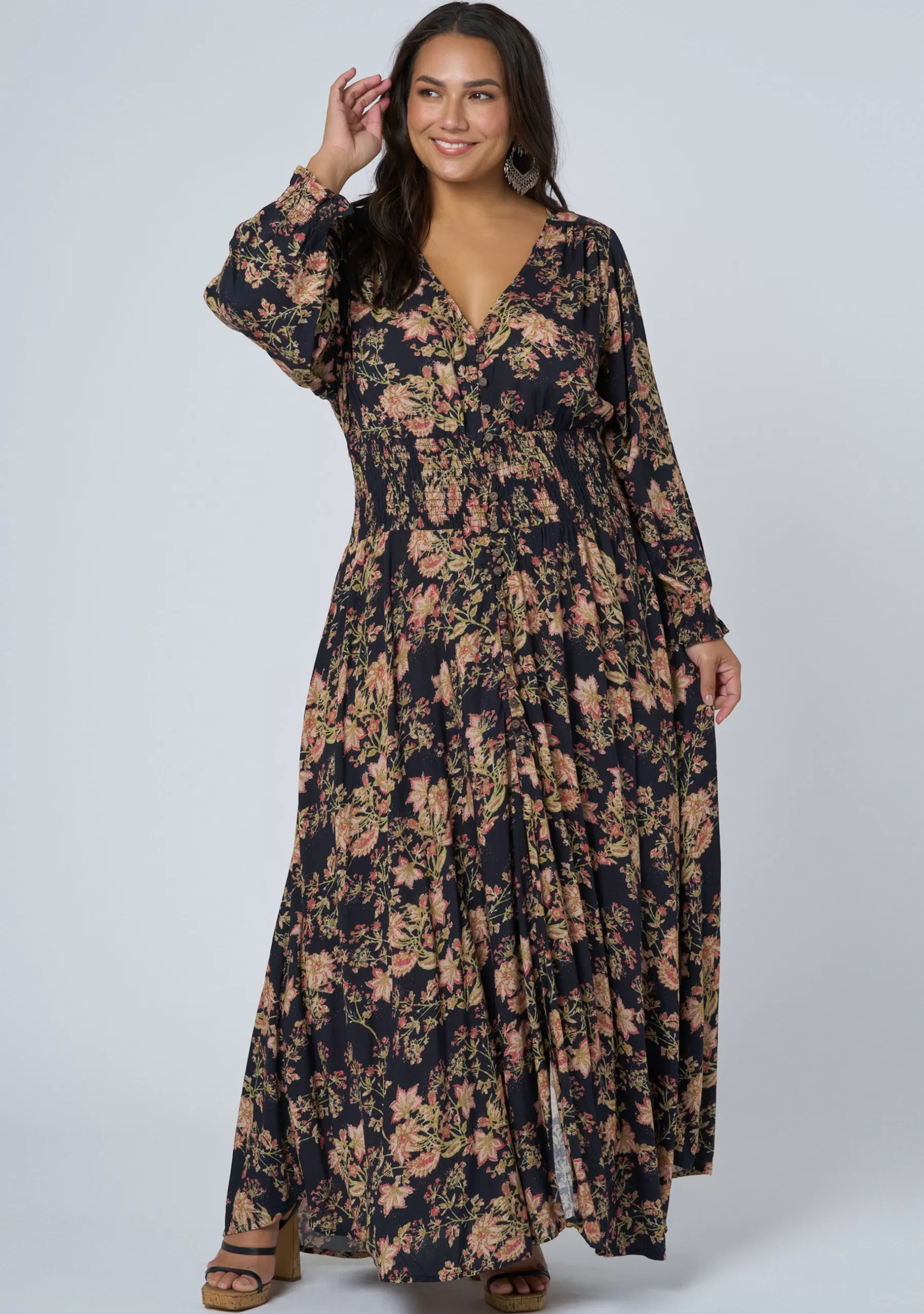 Curve Project Boho Dresses | Maxi Dresses>Gypsy Child Maxi Dress