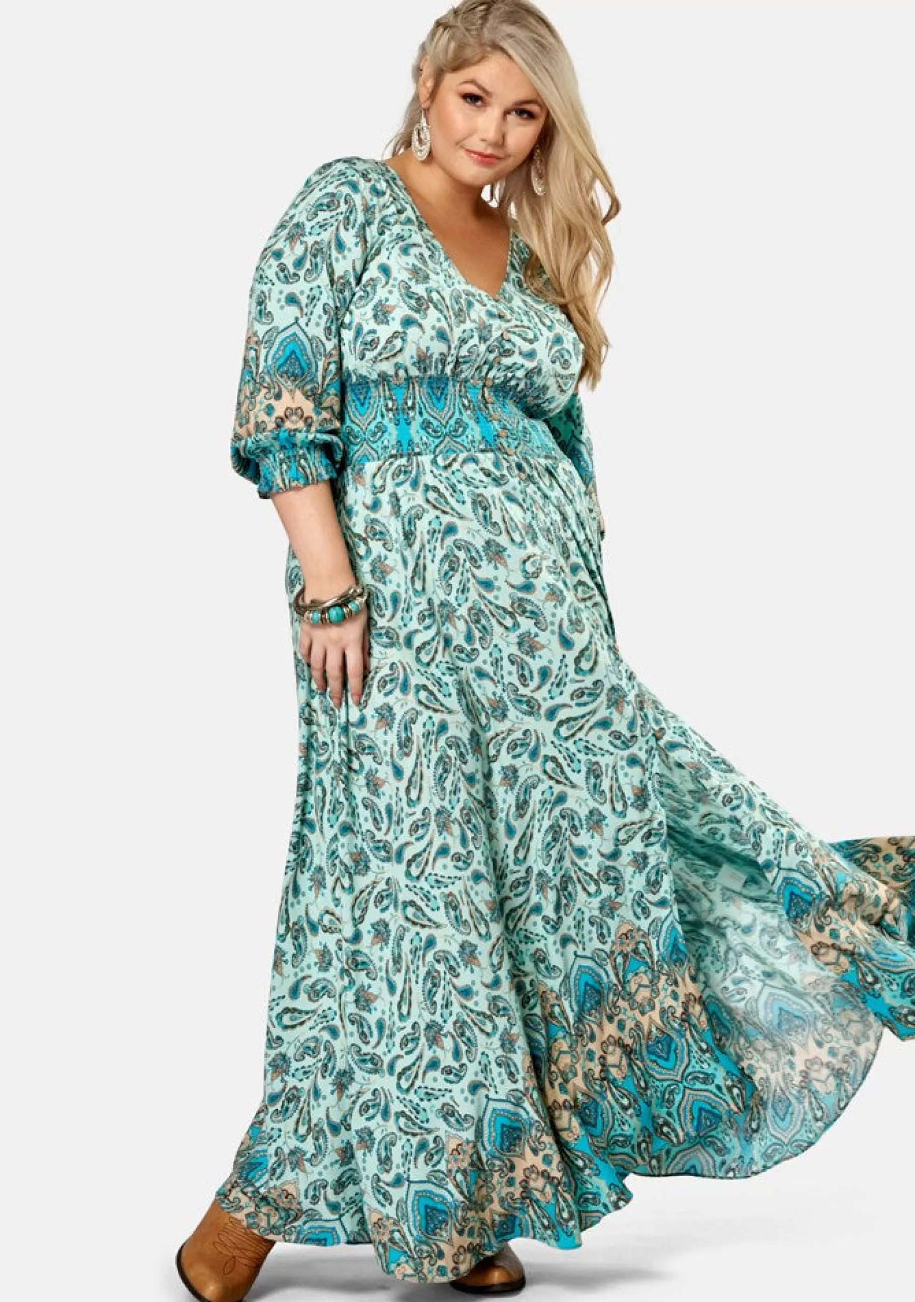 Curve Project Boho Dresses | Maxi Dresses>Gypsy Child Maxi Dress
