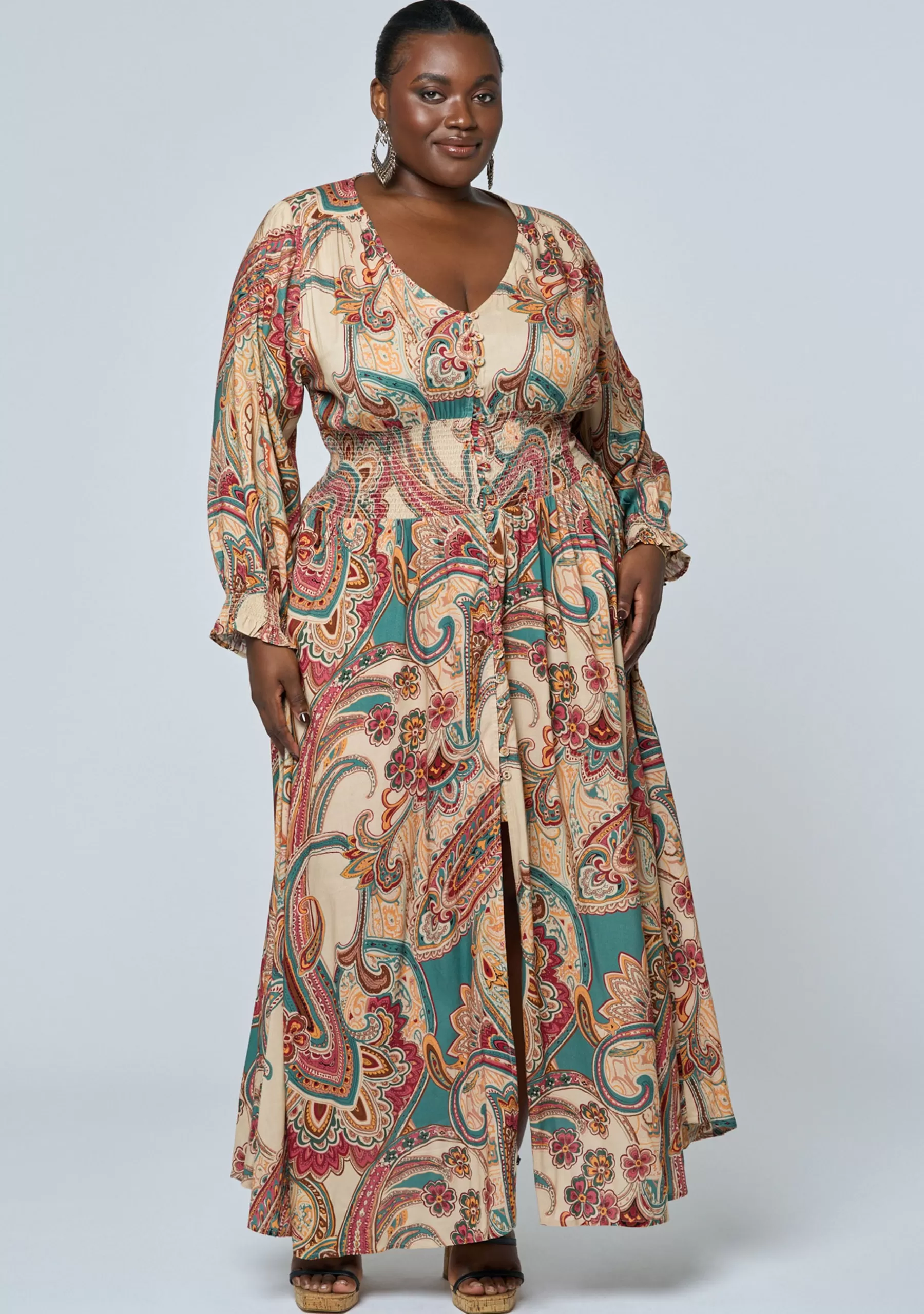 Curve Project Boho Dresses | Maxi Dresses>Gypsy Child Maxi Dress
