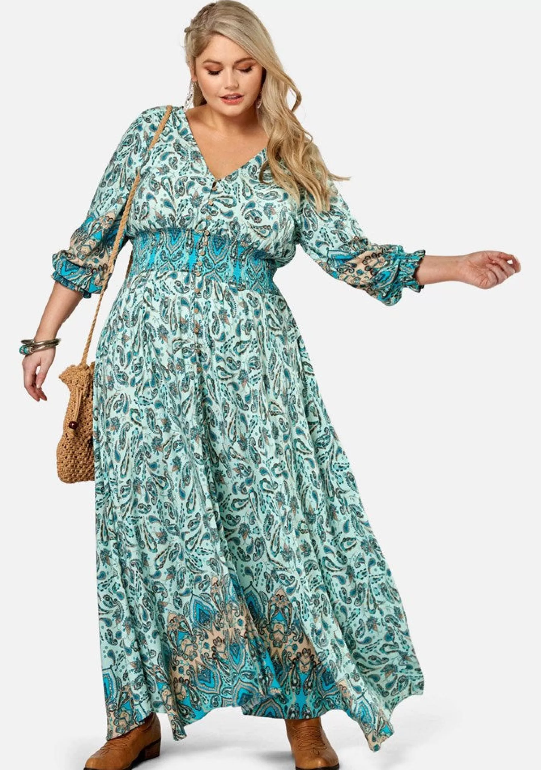 Curve Project Boho Dresses | Maxi Dresses>Gypsy Child Maxi Dress