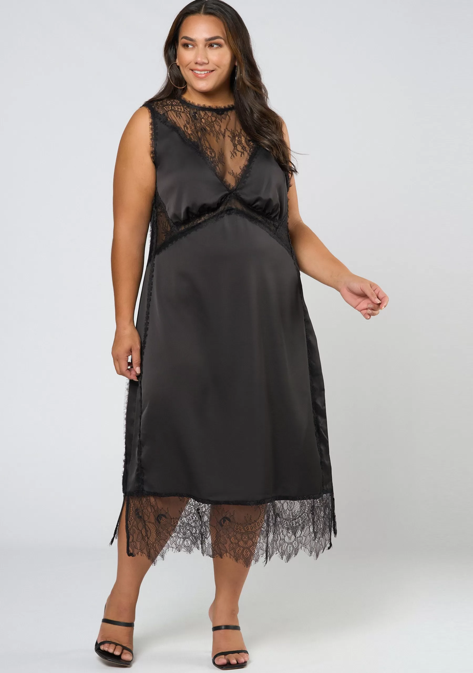 Curve Project Midi Dresses>Heart of Glass Midi Dress