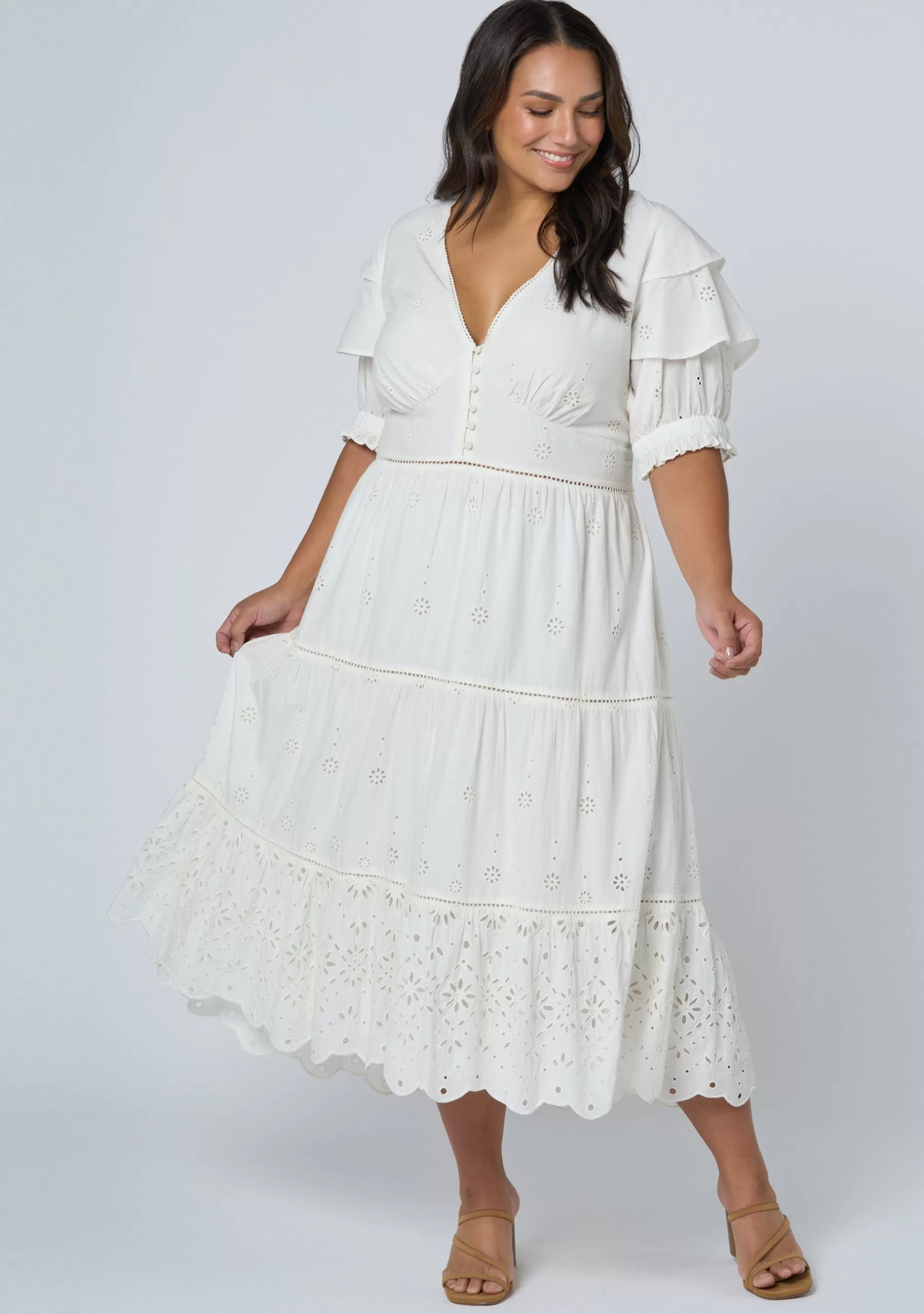 Curve Project Midi Dresses>Helena Midi dress