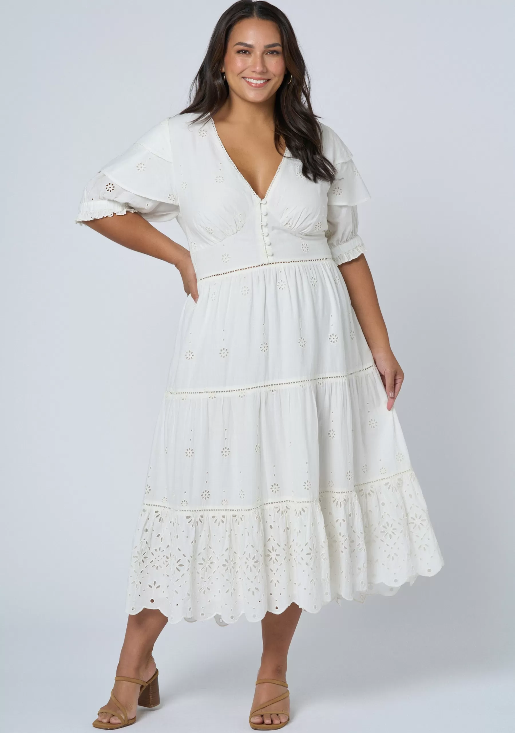 Curve Project Midi Dresses>Helena Midi dress