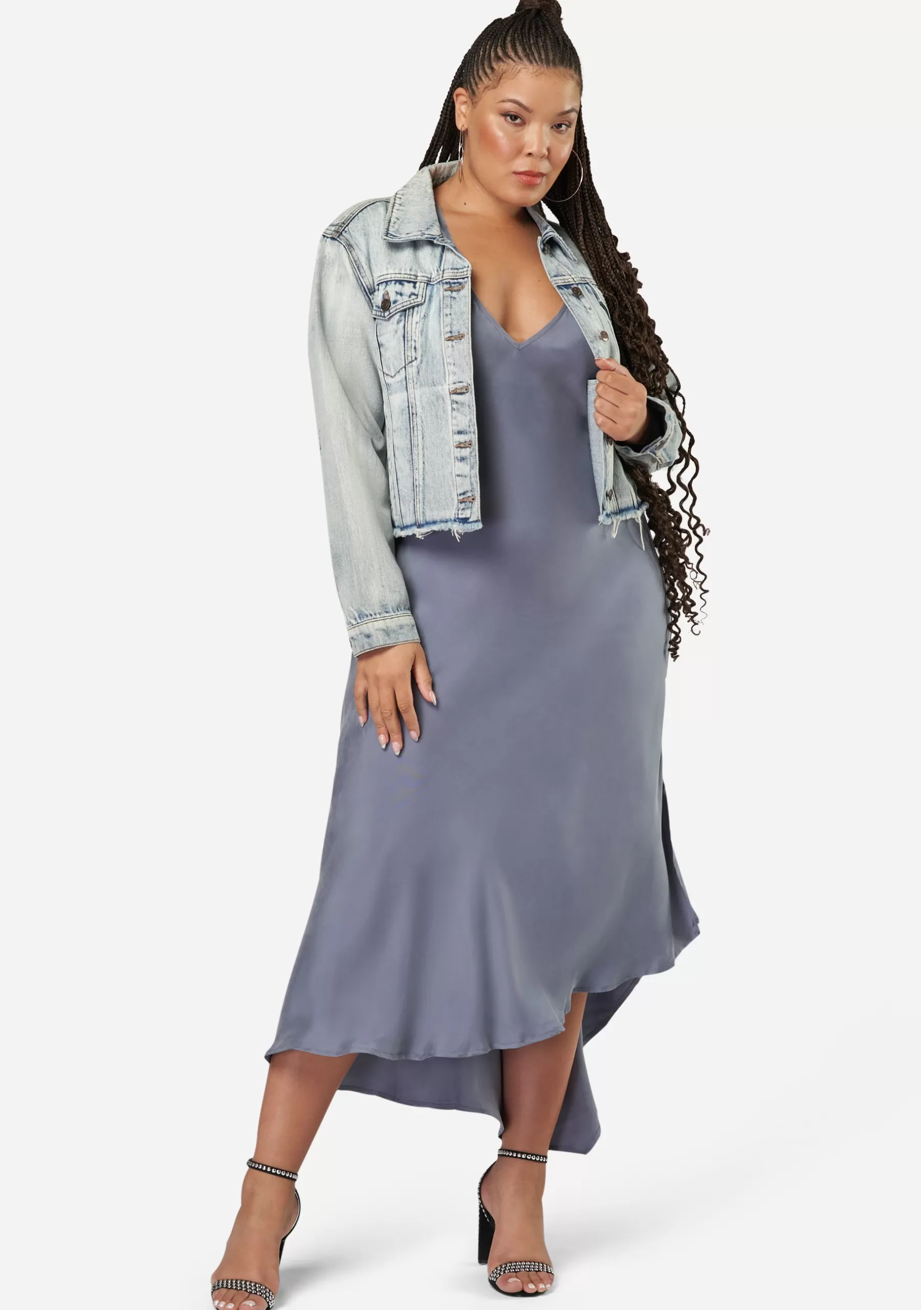 Curve Project Midi Dresses>Hell & Back Asymmetric Midi Dress