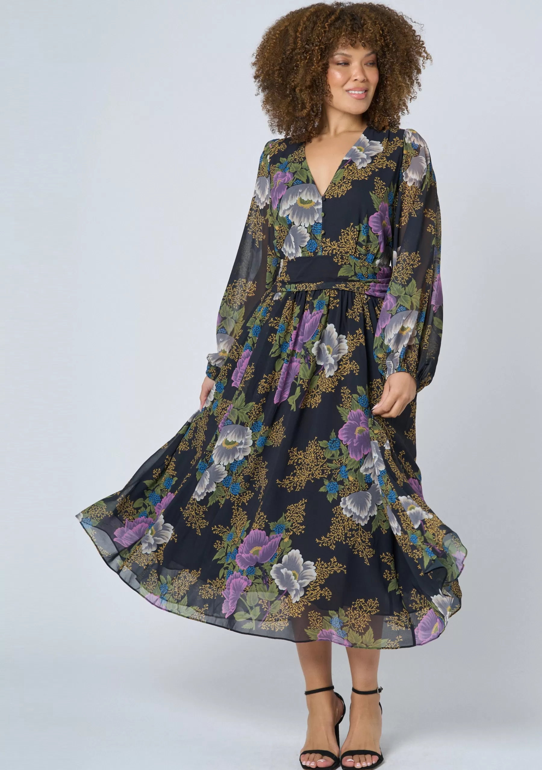 Curve Project Midi Dresses>Higher Love Midi Dress