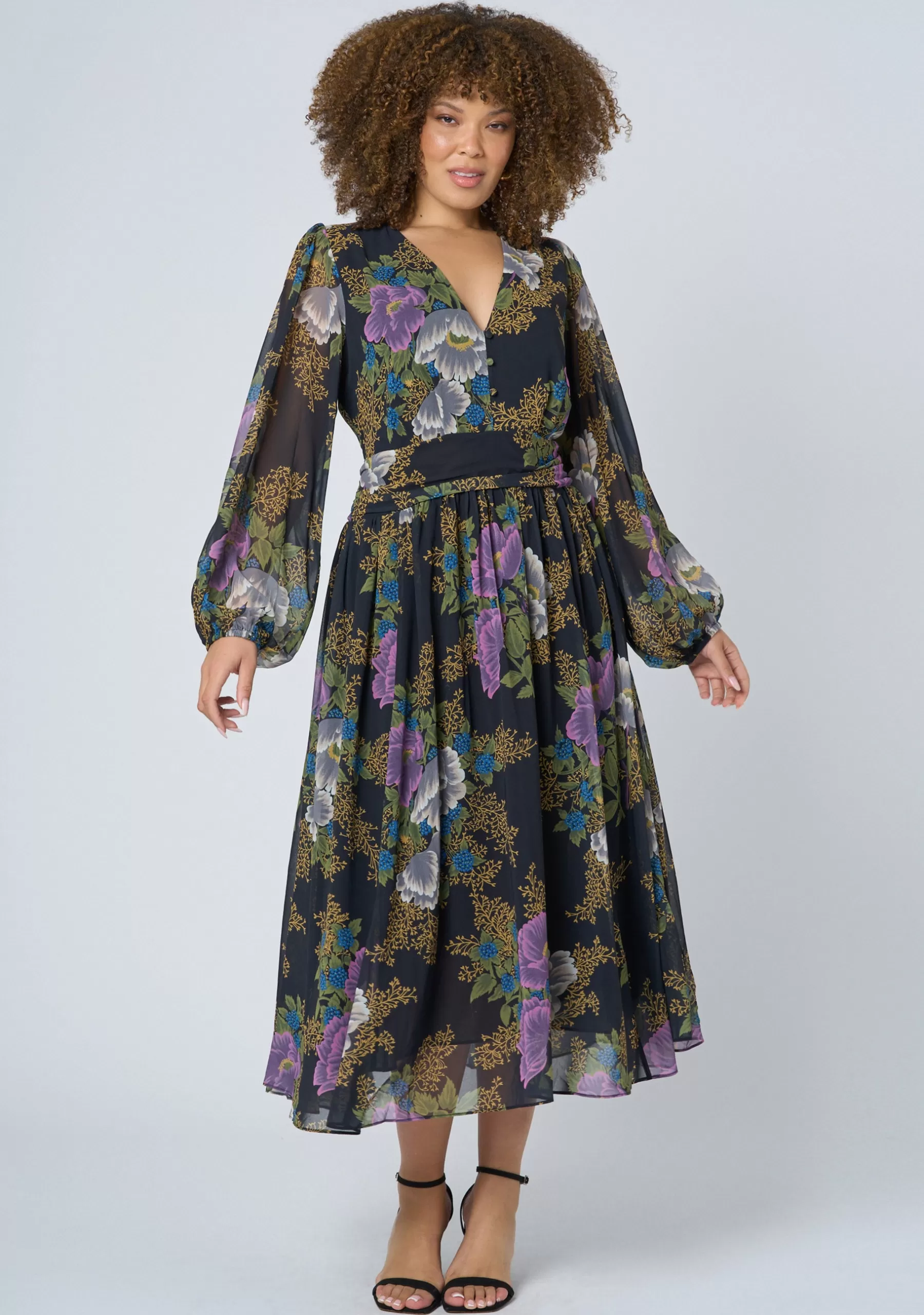 Curve Project Midi Dresses>Higher Love Midi Dress