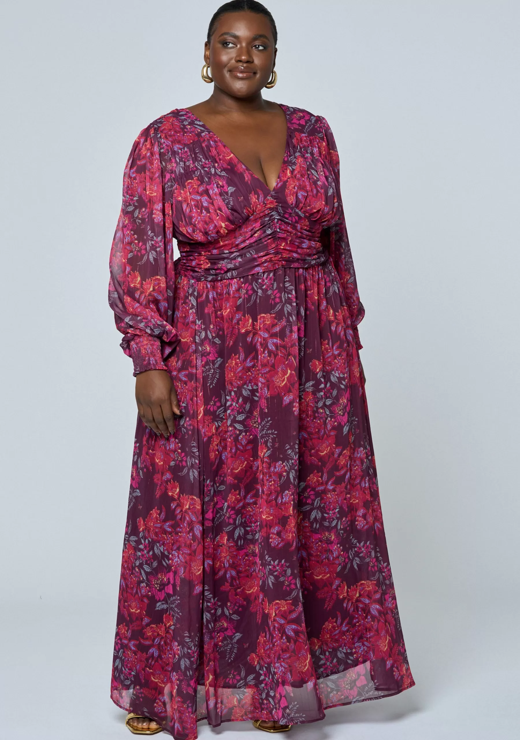 Curve Project Maxi Dresses>Intimate Infatuation Maxi Dress