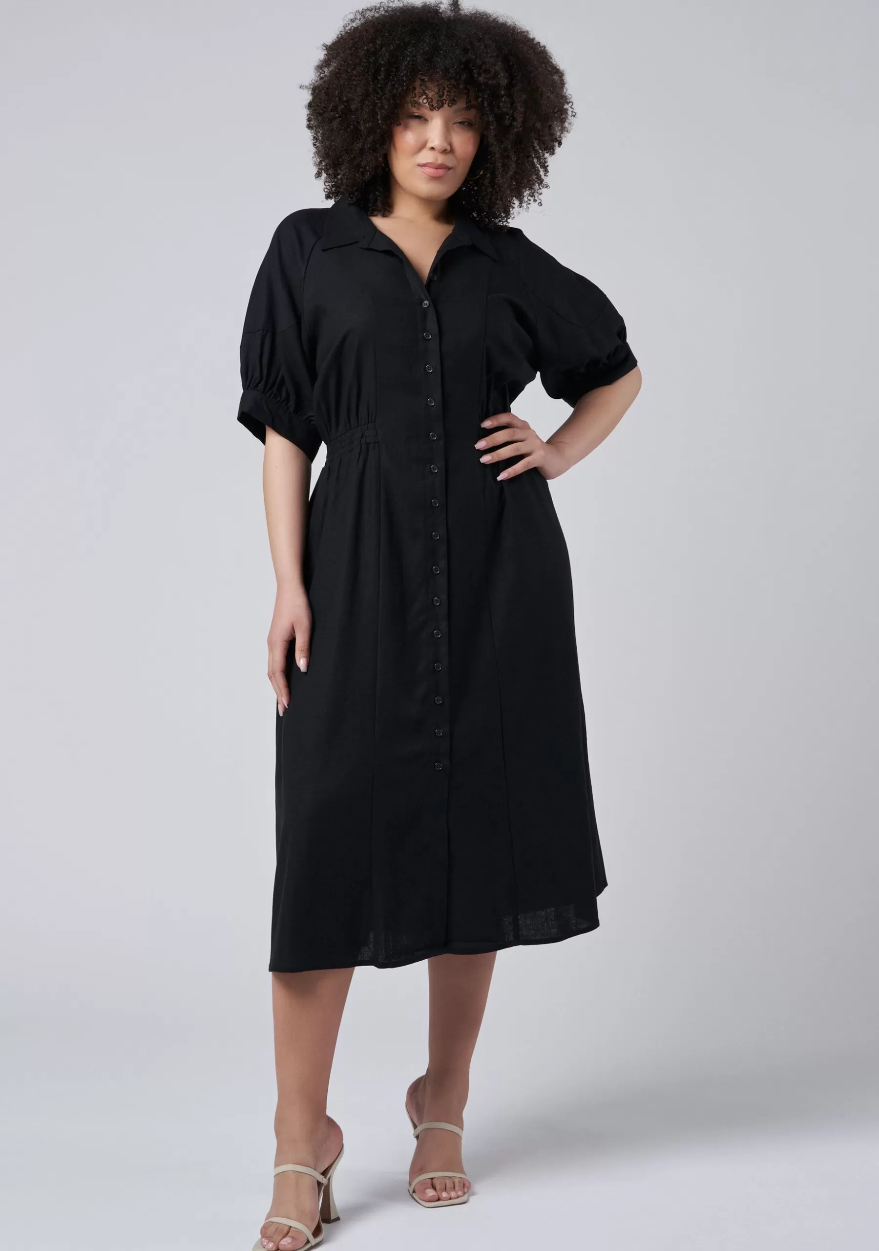 Curve Project Black Dresses | Midi Dresses>Isabella Midi Dress